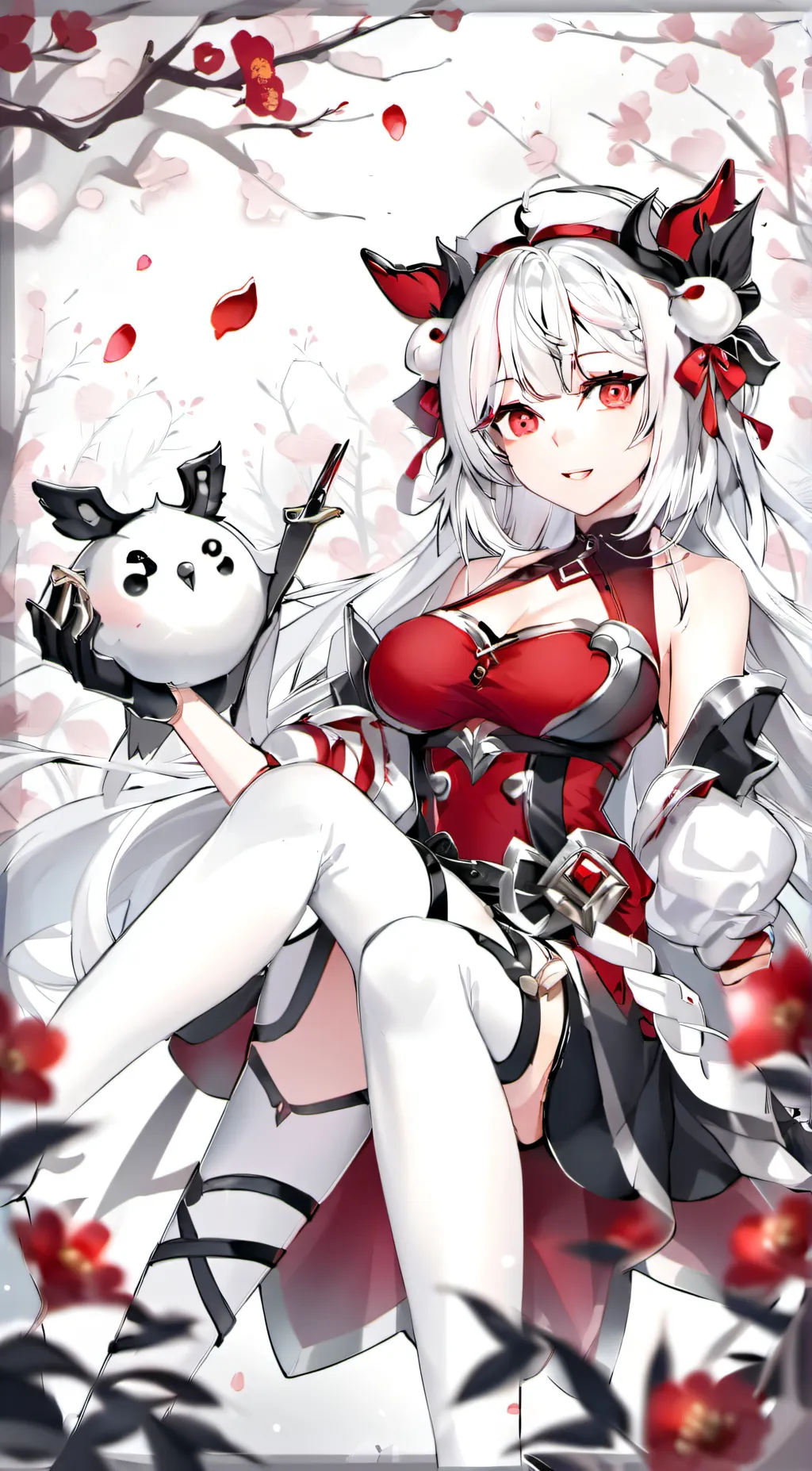 ai character: A girl version! background