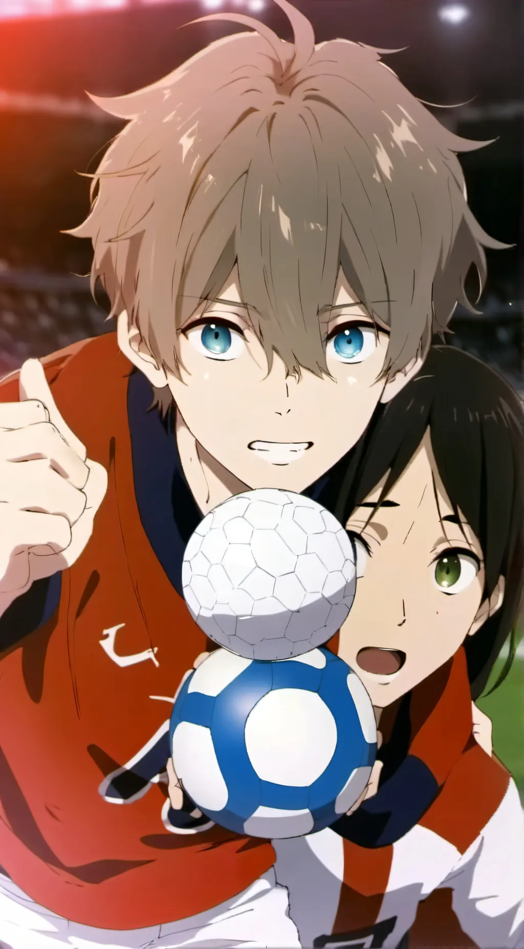 ai character: Kaya and Nathan  background