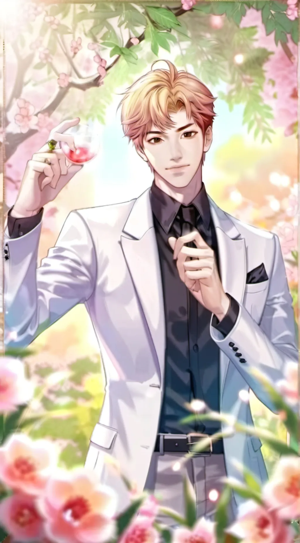 ai character: Kim Soo-Hyun background