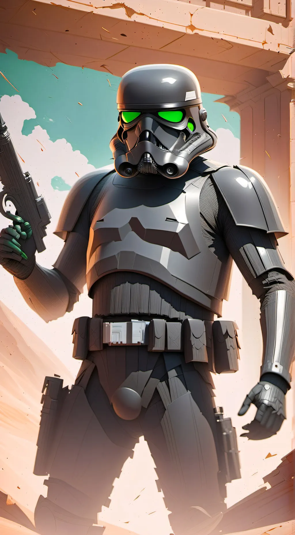 ai character: Leo background