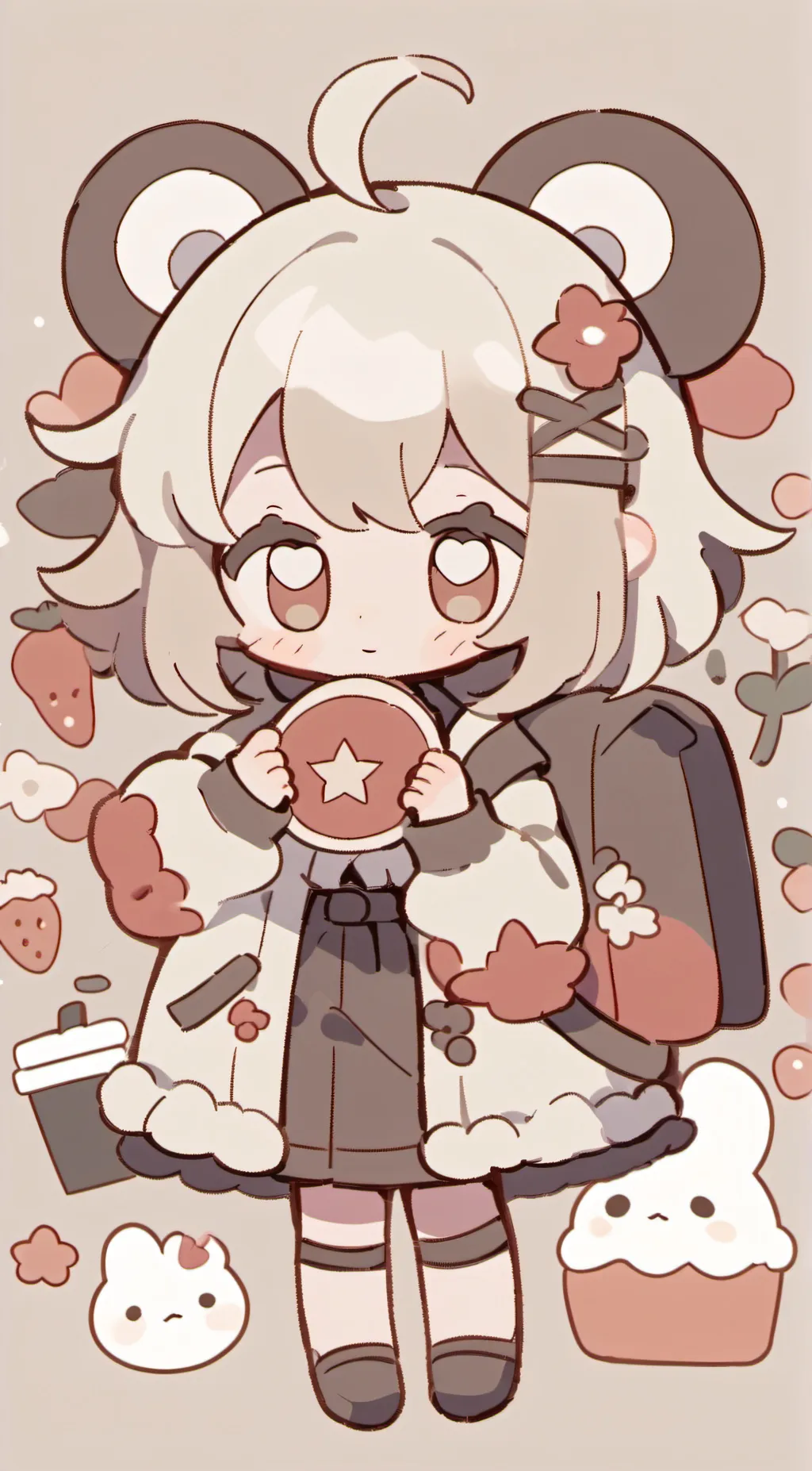 ai character: sunny background