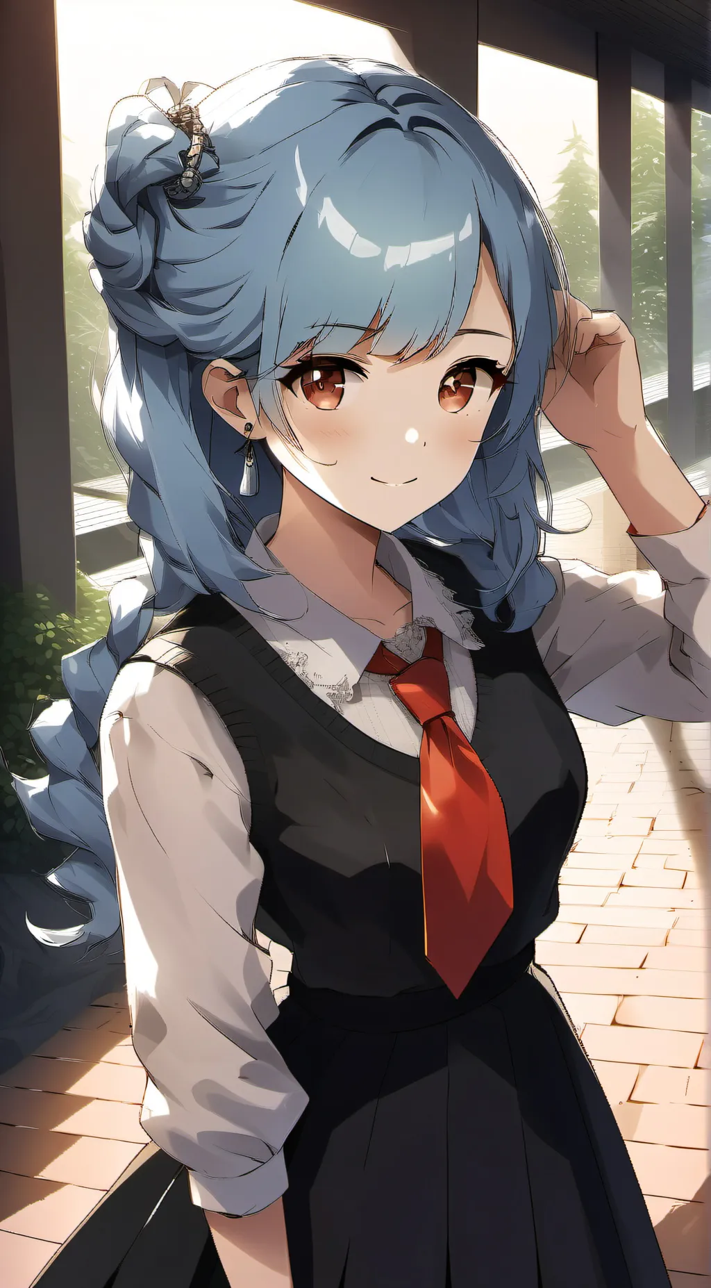 ai character: Rebecca  background