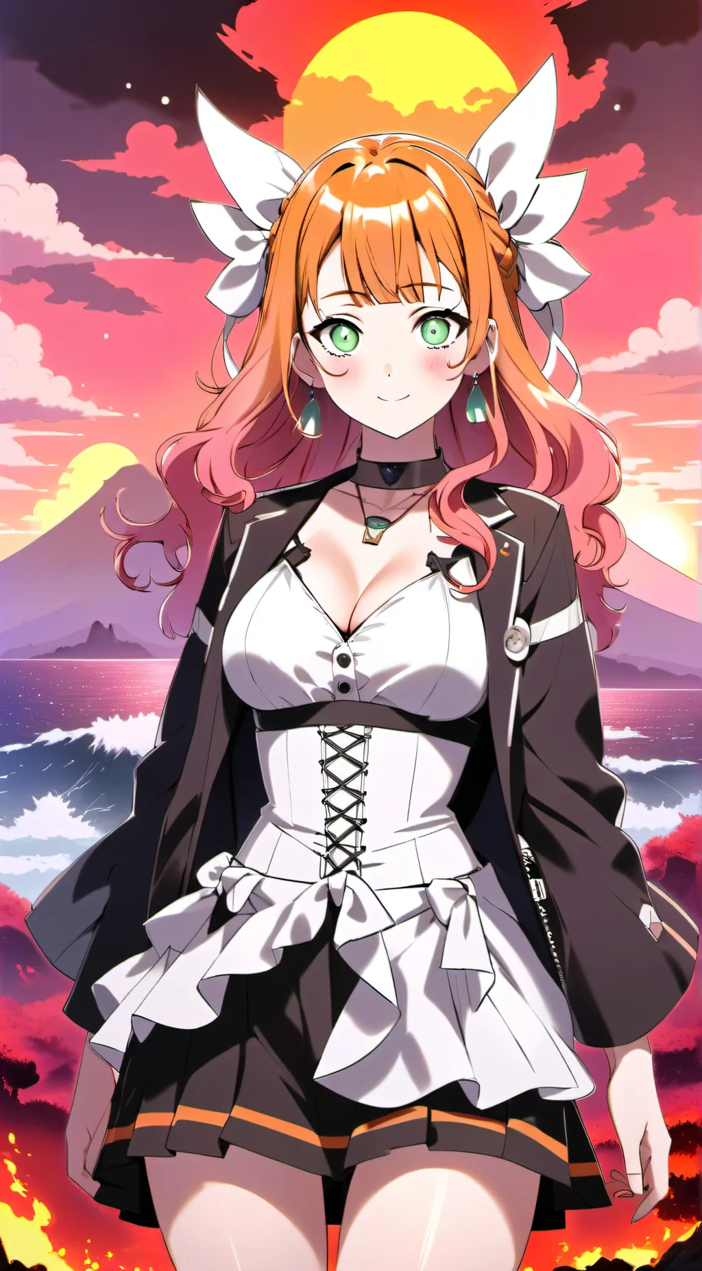 ai character: Aria Vivia background