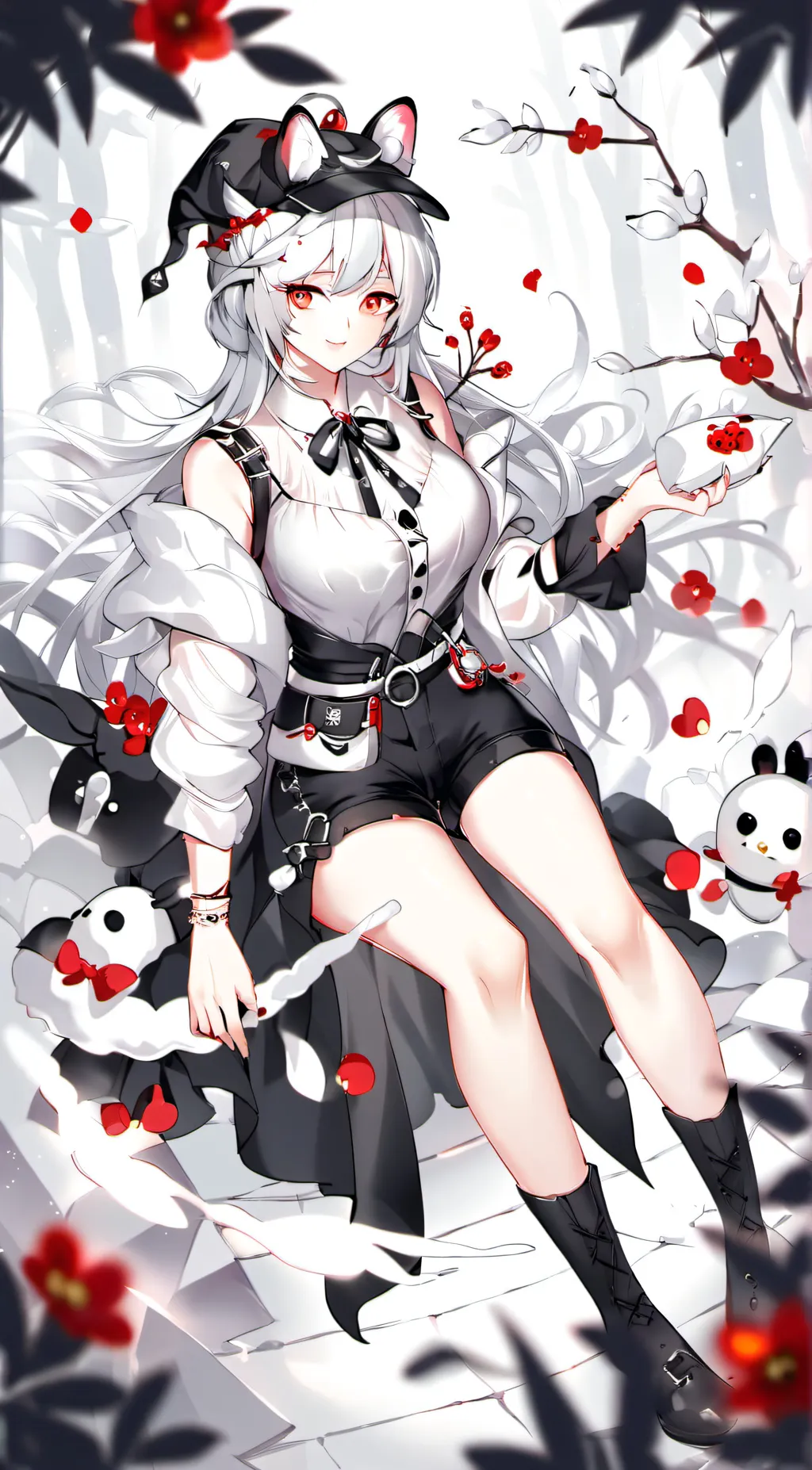 ai character: lily  background