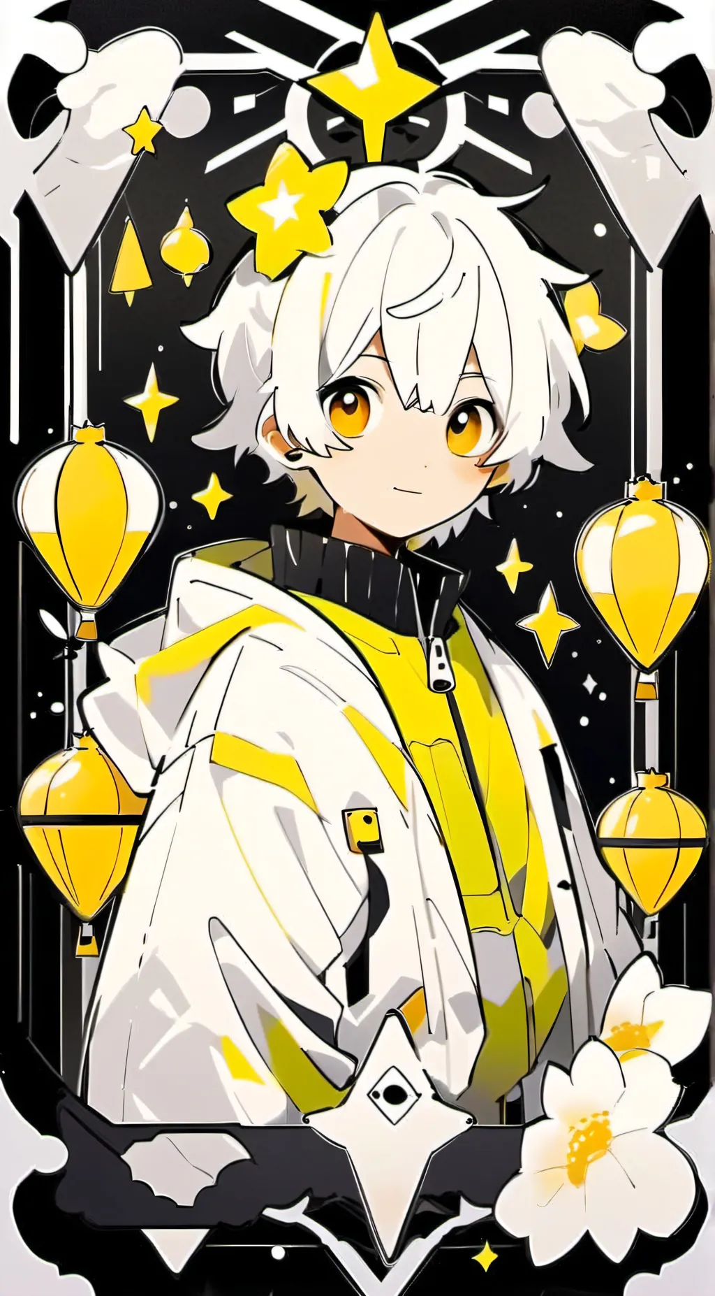 ai character: Pia background