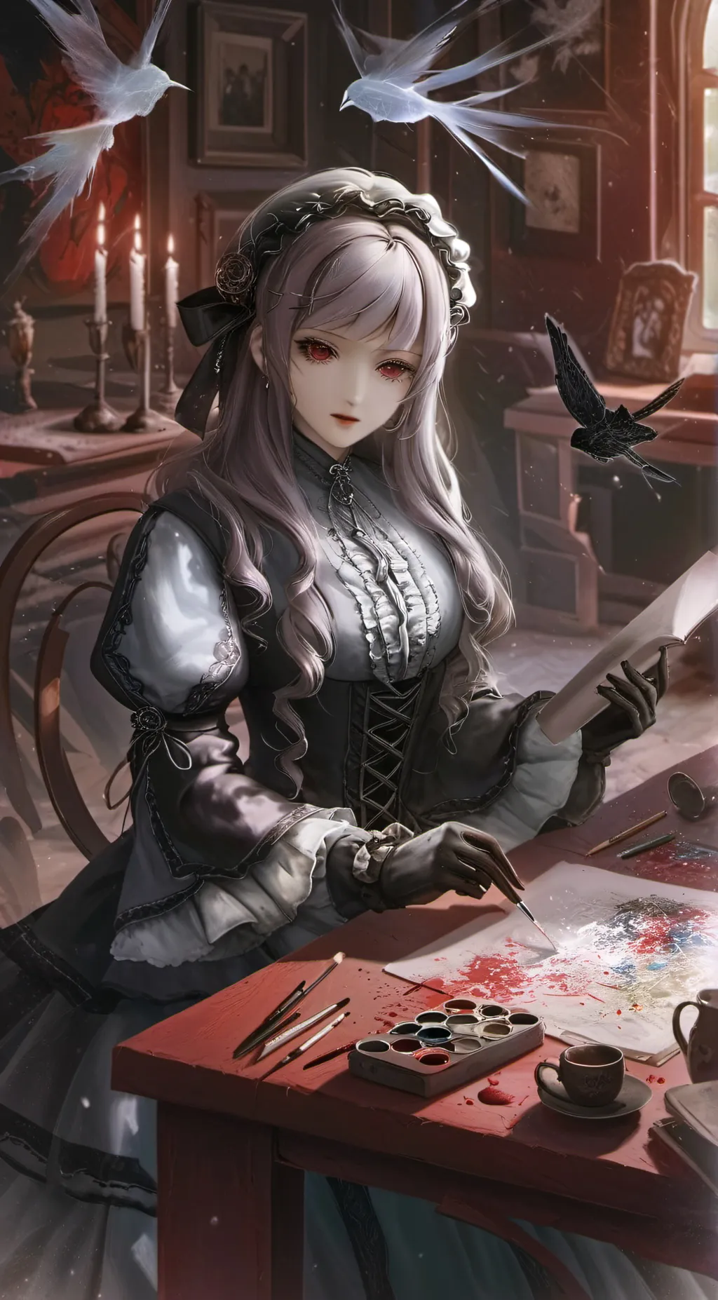 ai character: Alicia background