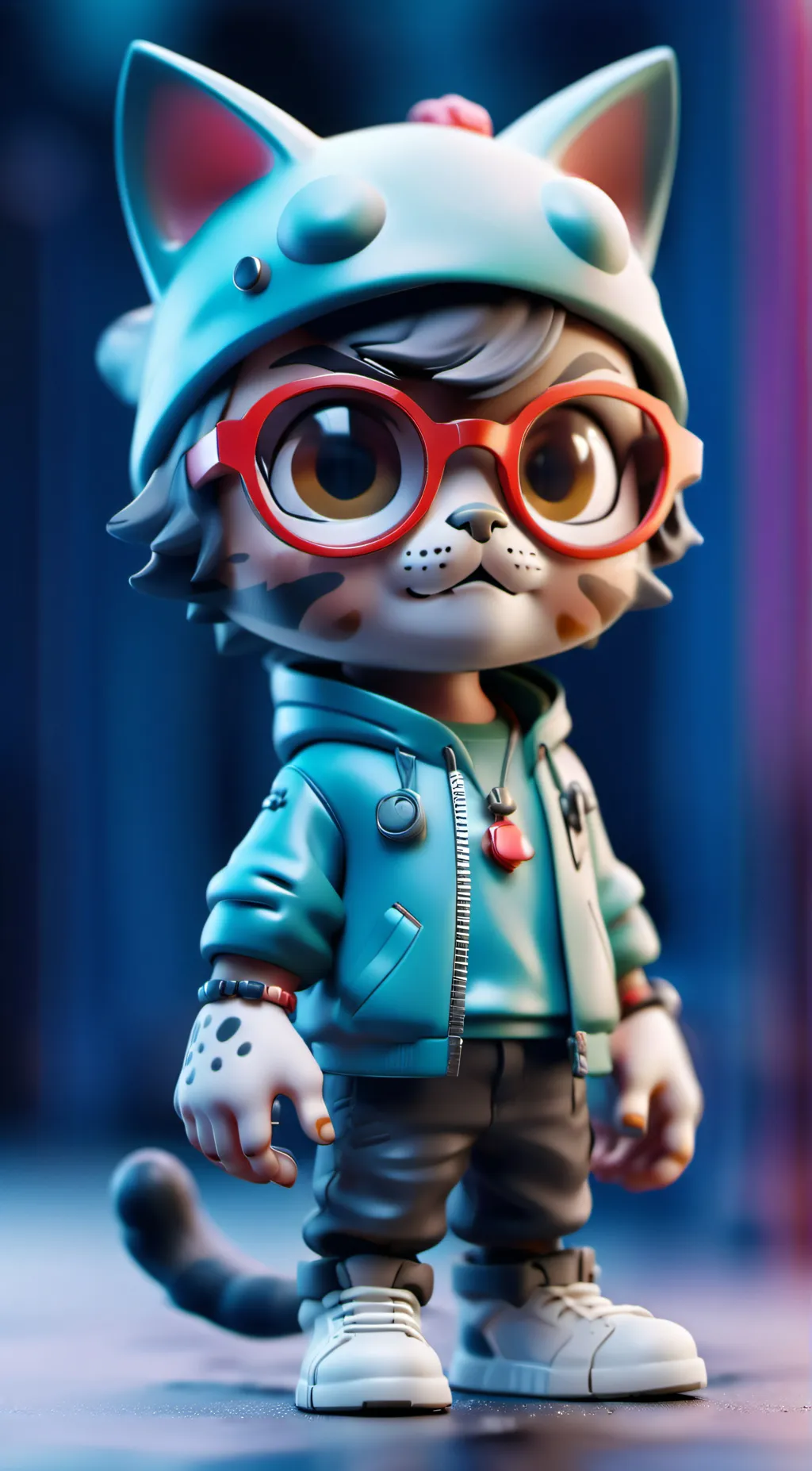 ai character: Marti background