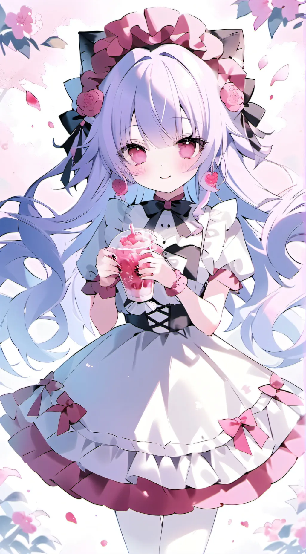 ai character: Lilly 💖💖💖 background