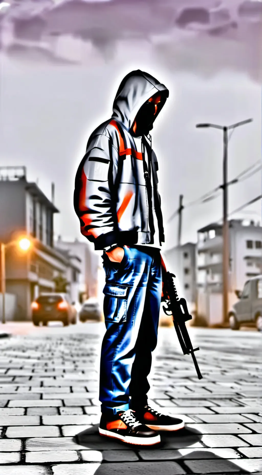 ai character: Finish the song(s) background