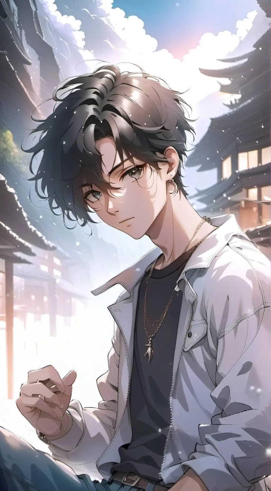 ai character: Leo background