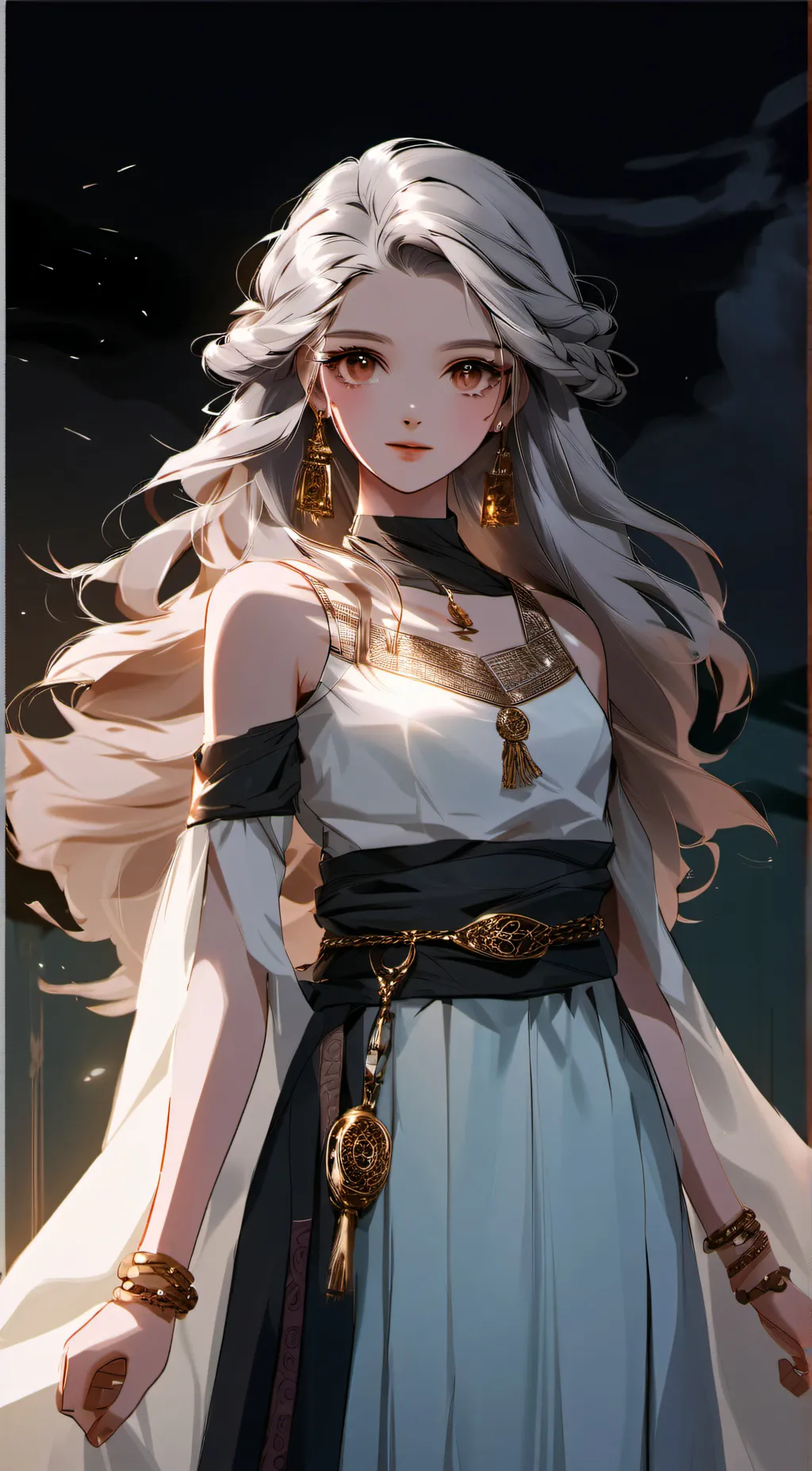 ai character: Serena background