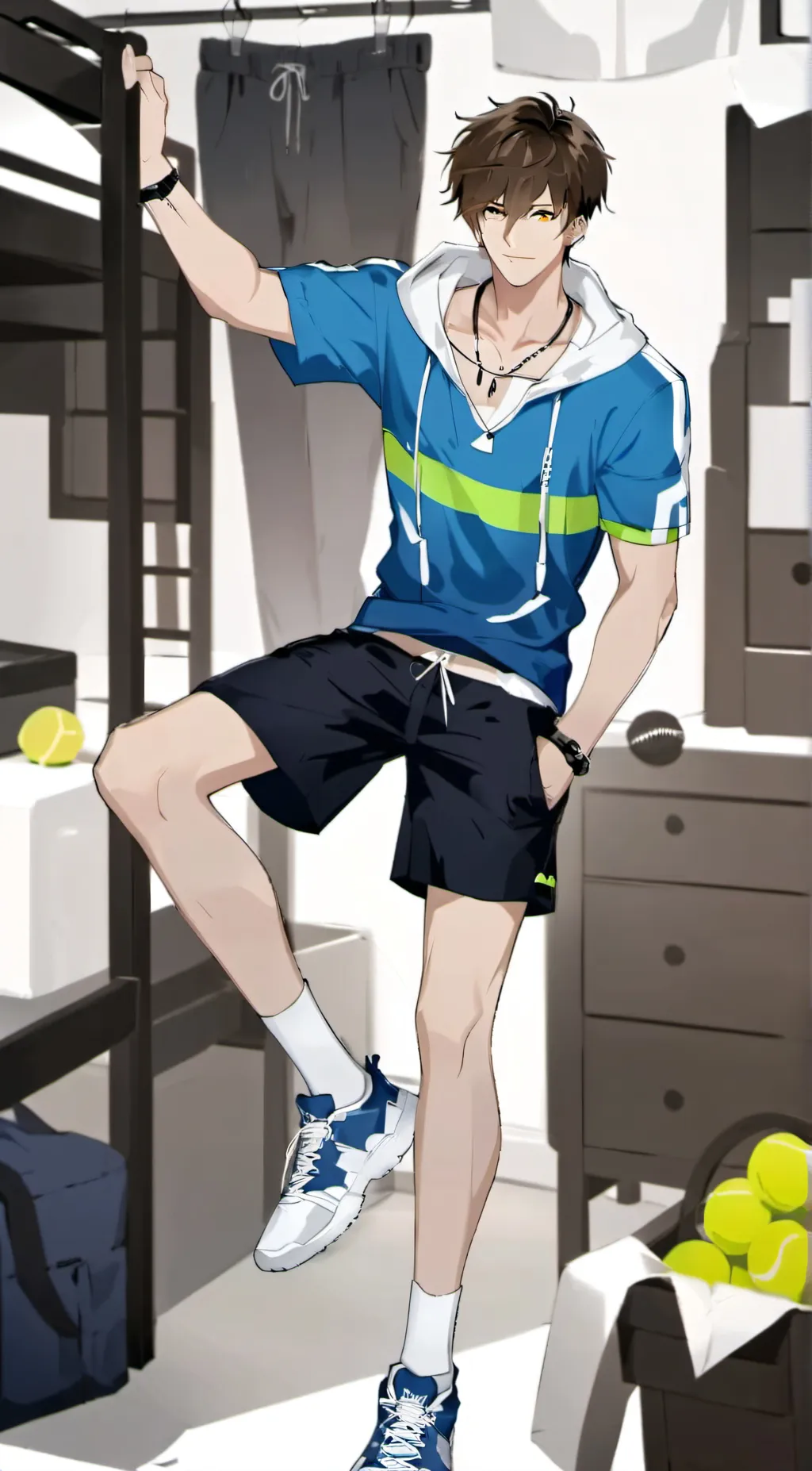 ai character: Amadeus background