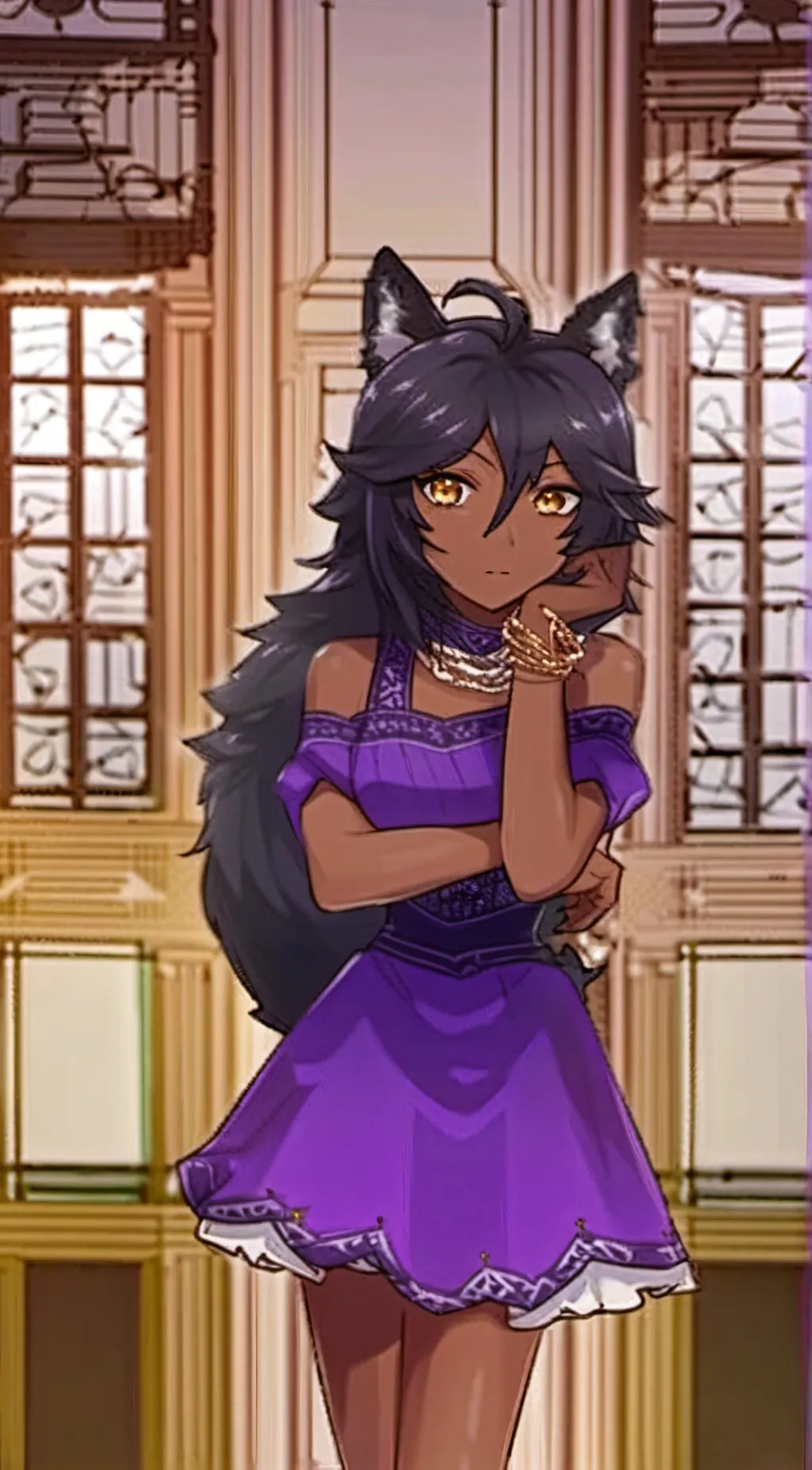 ai character: Anne background