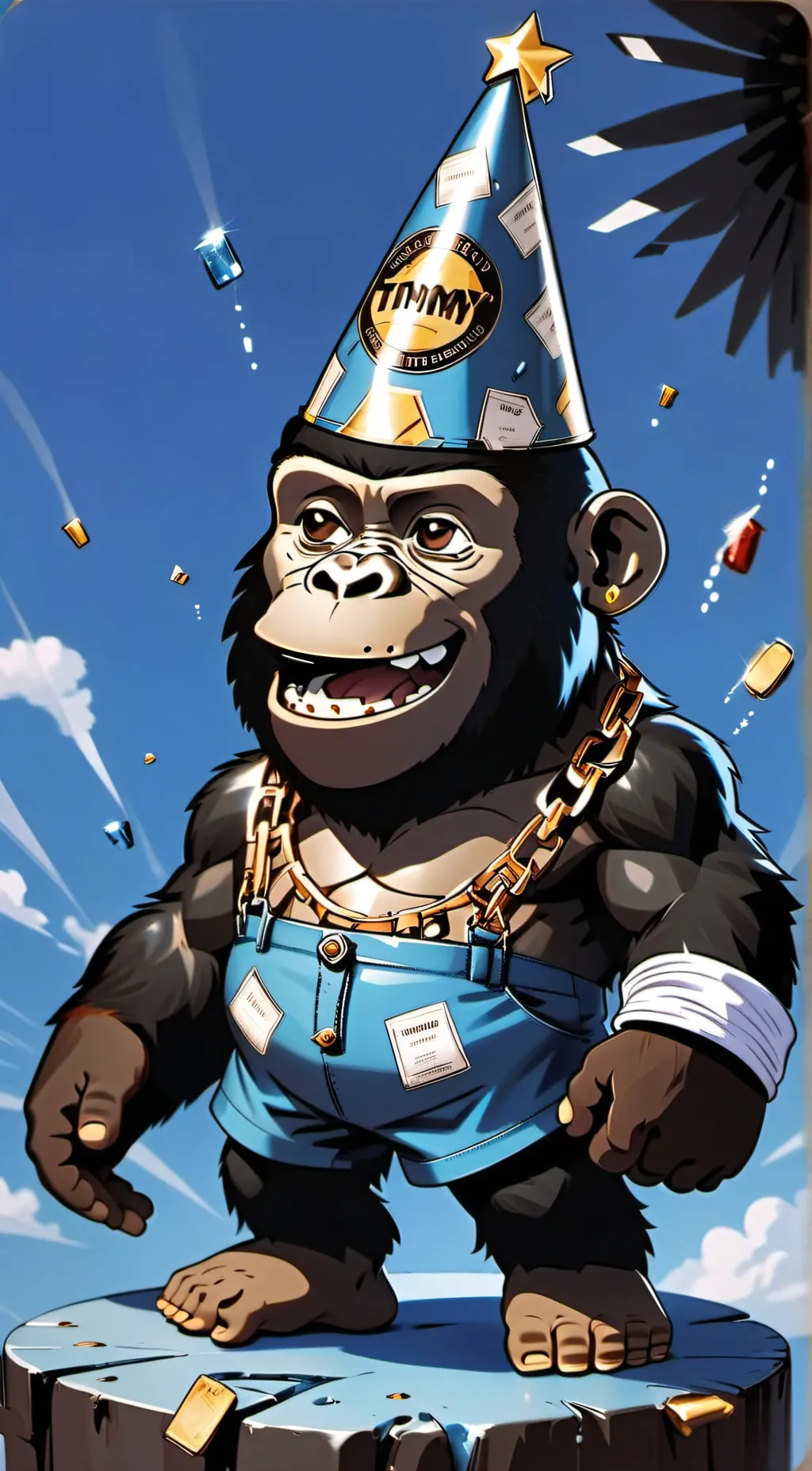 ai character: Gtag sb la background