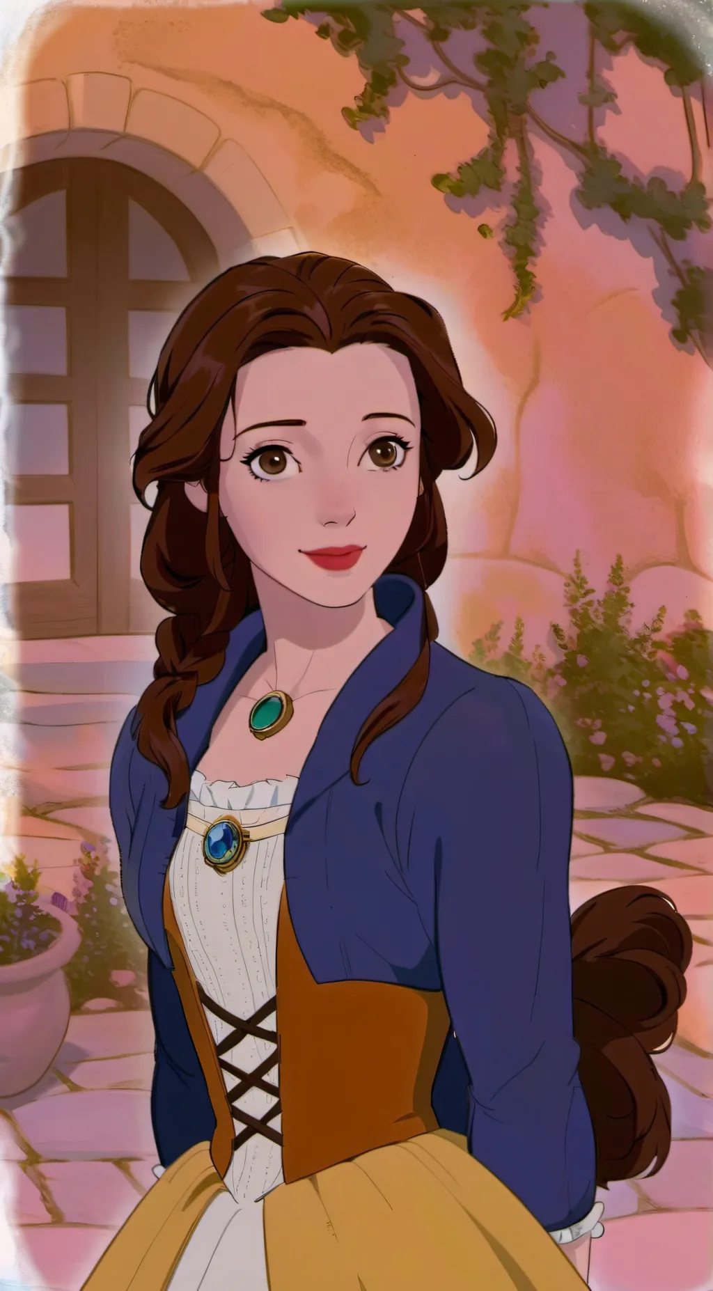 ai character: Belle background