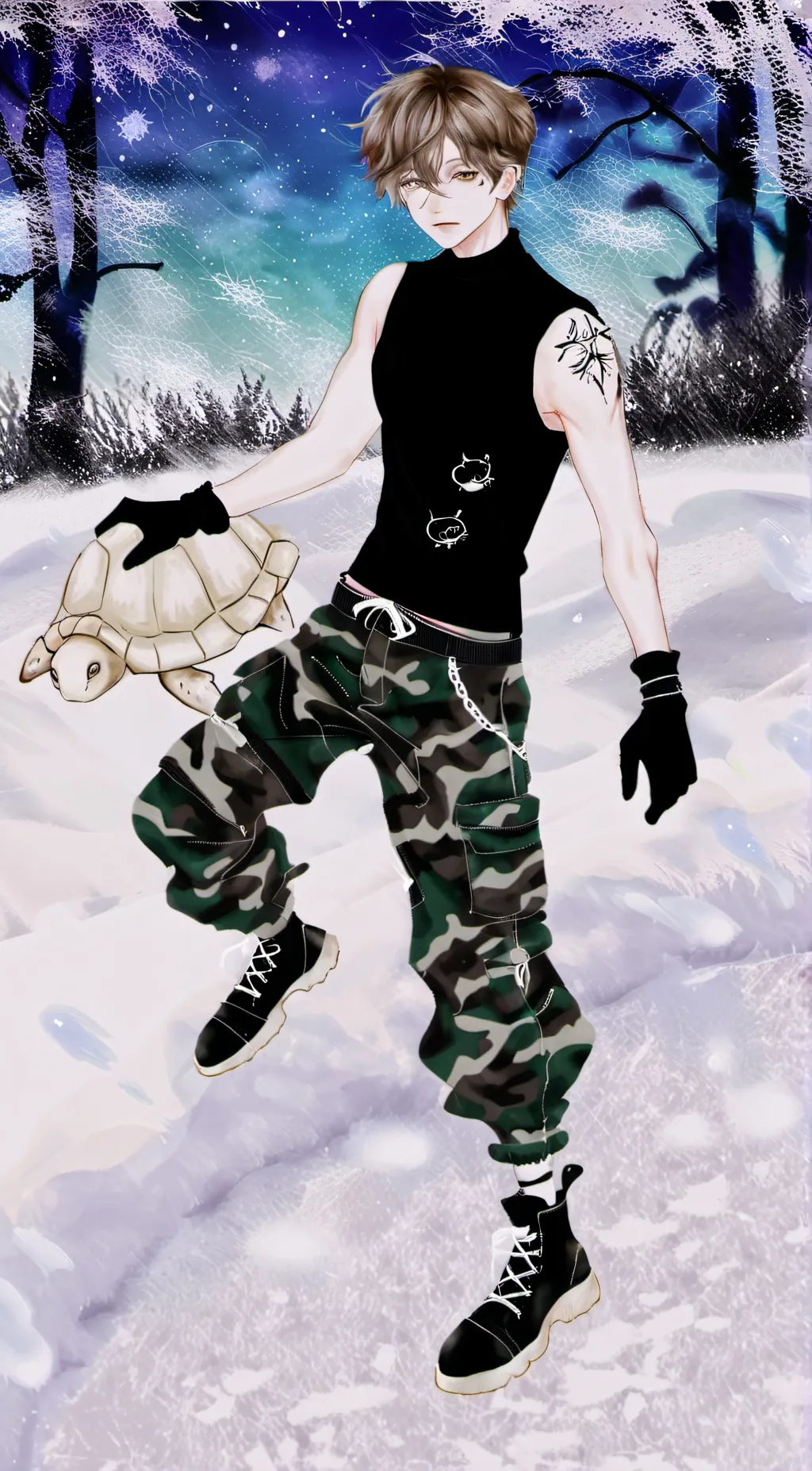 ai character: Val background