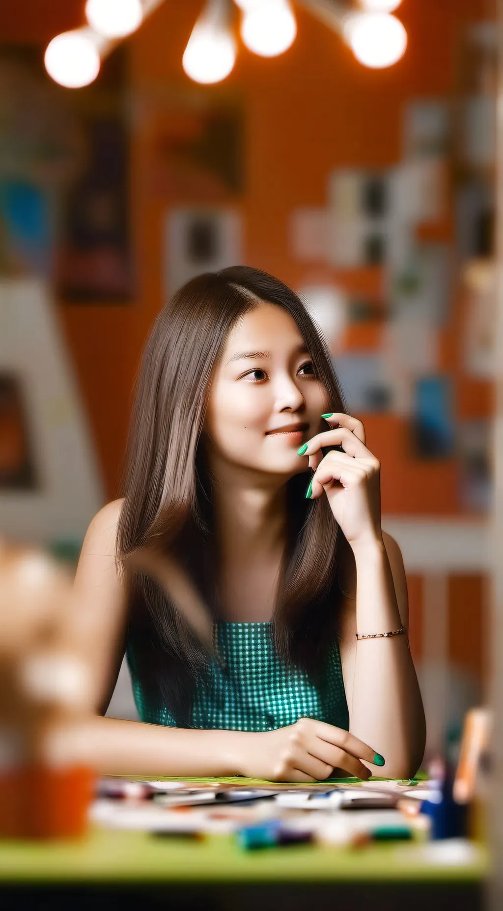 ai character: Jade background