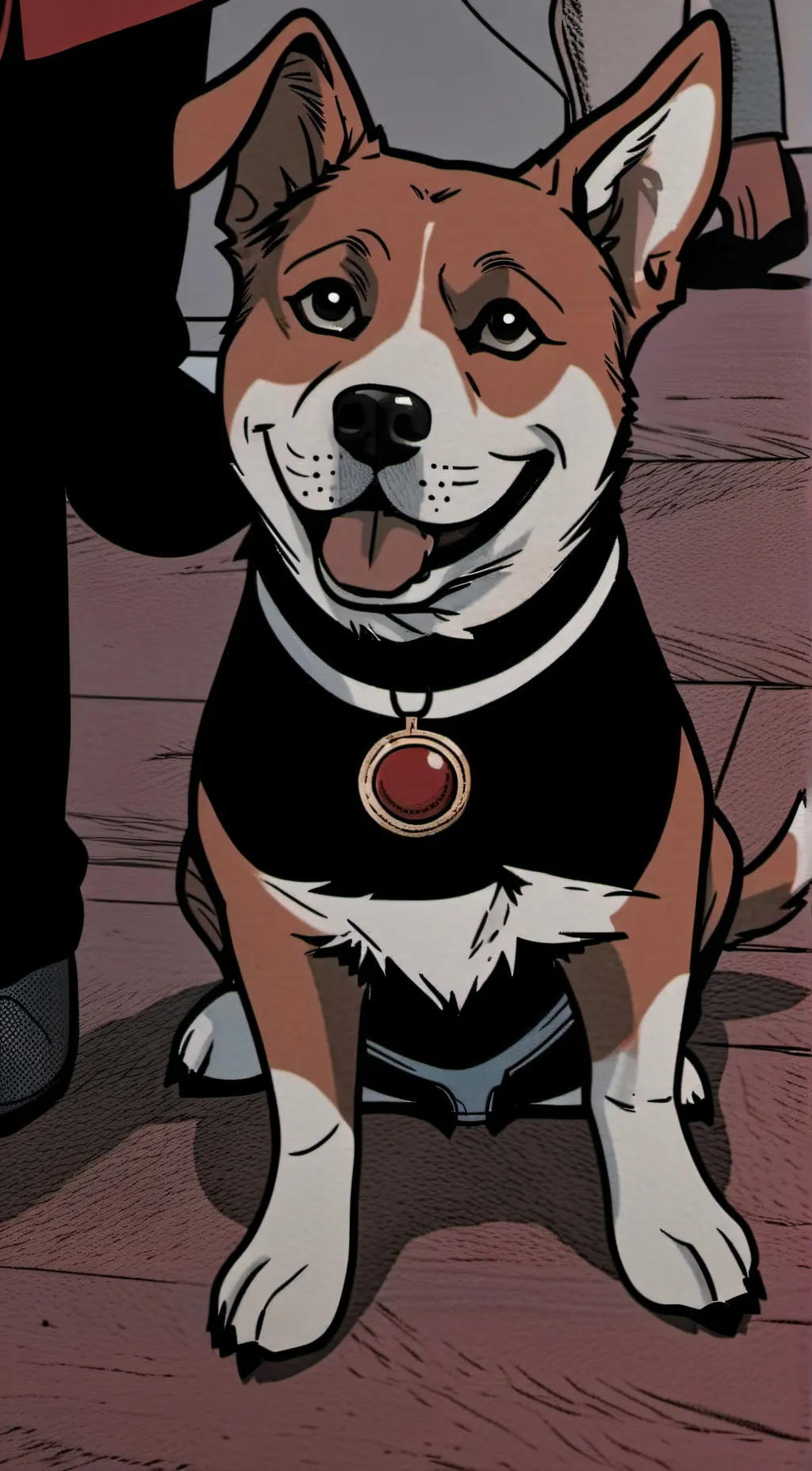 ai character: Dogday background