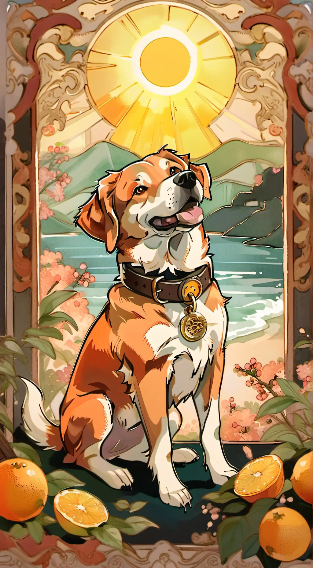 ai character: dogday background