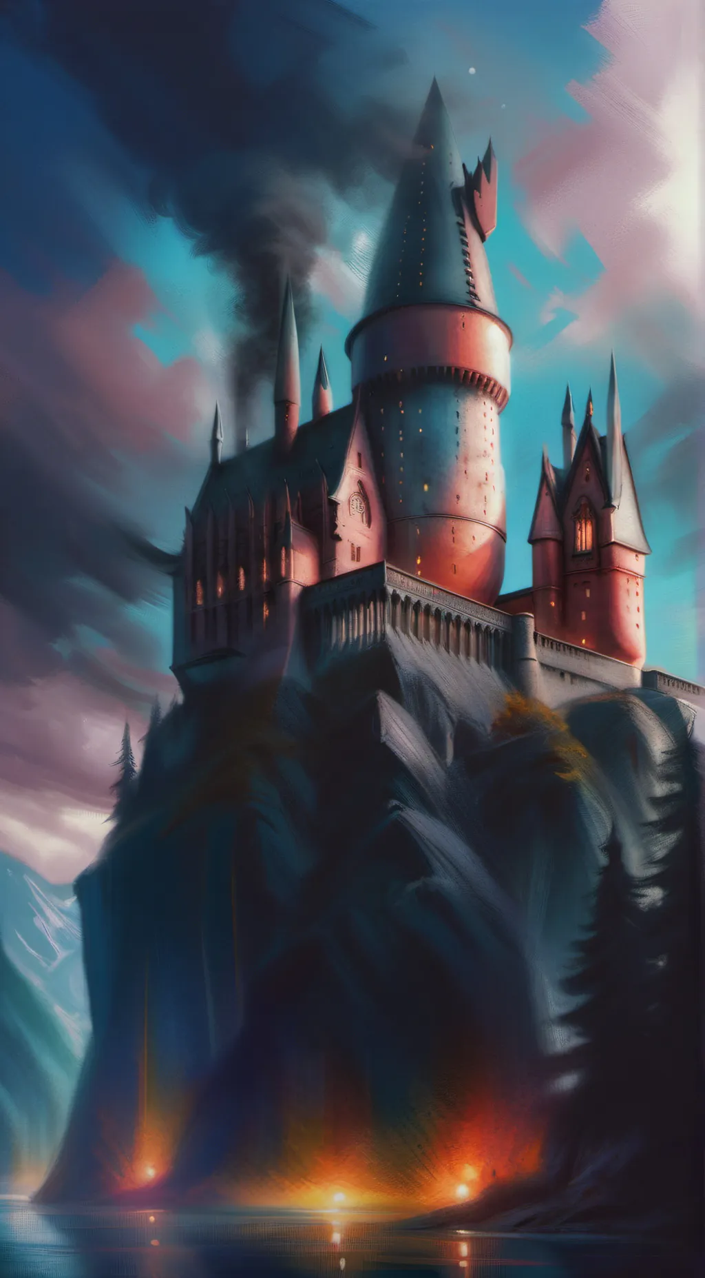 ai character: Who broke it hp background