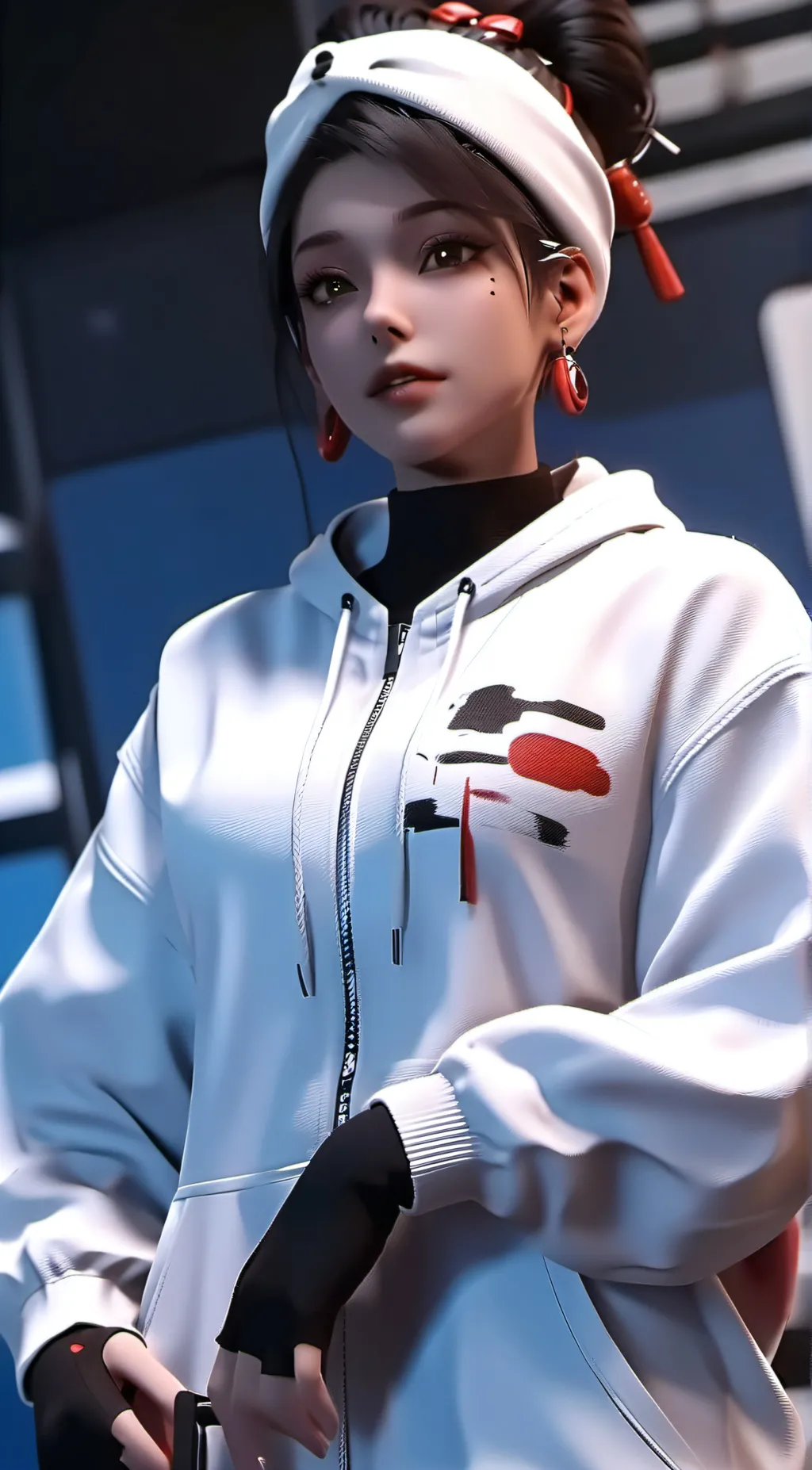 ai character: remya selone background