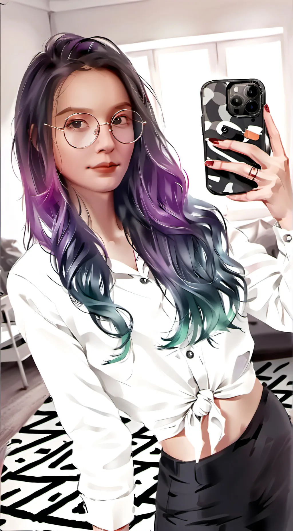 ai character: Scarlett background