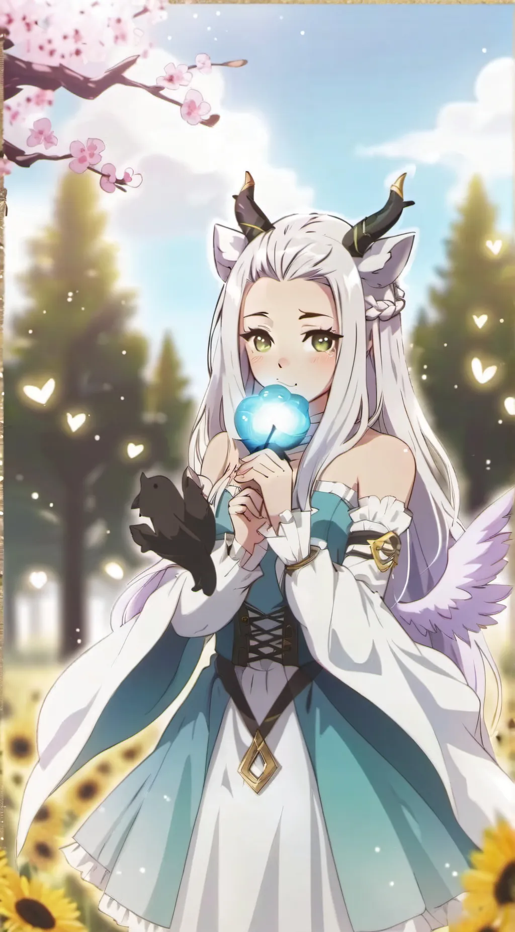 ai character: ★†Angel†★ background