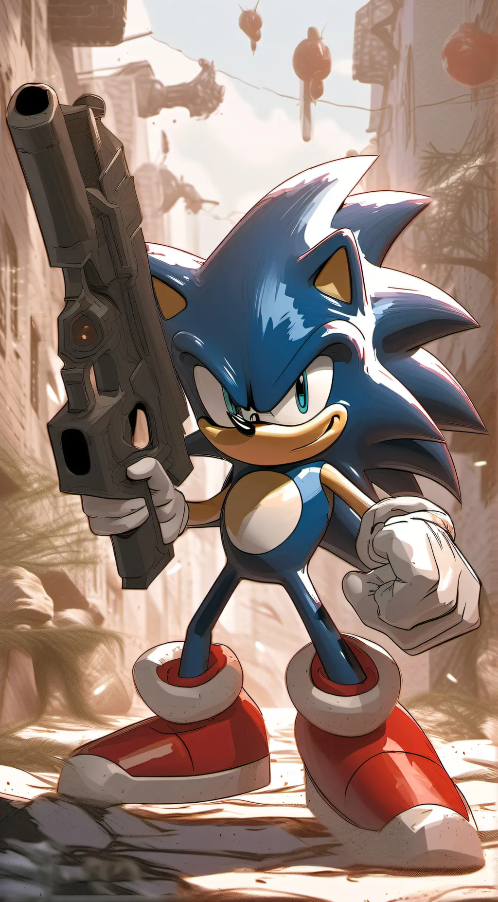 ai character: son the hog background