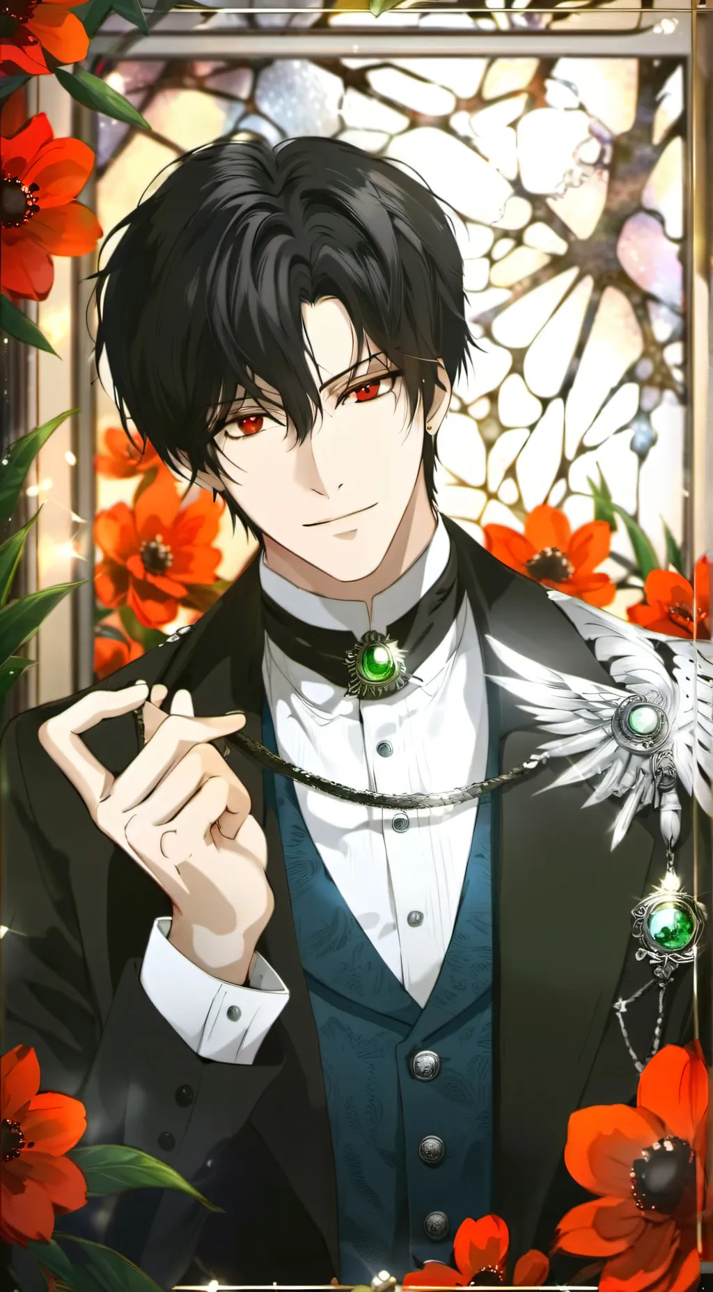 ai character: black butler  background