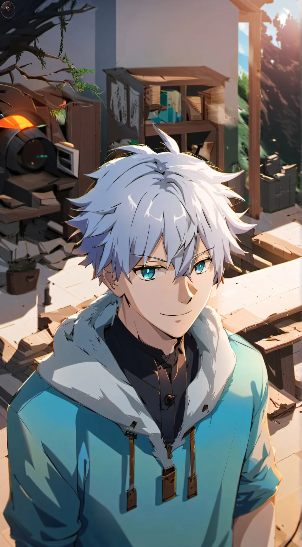 ai character: Gojo background