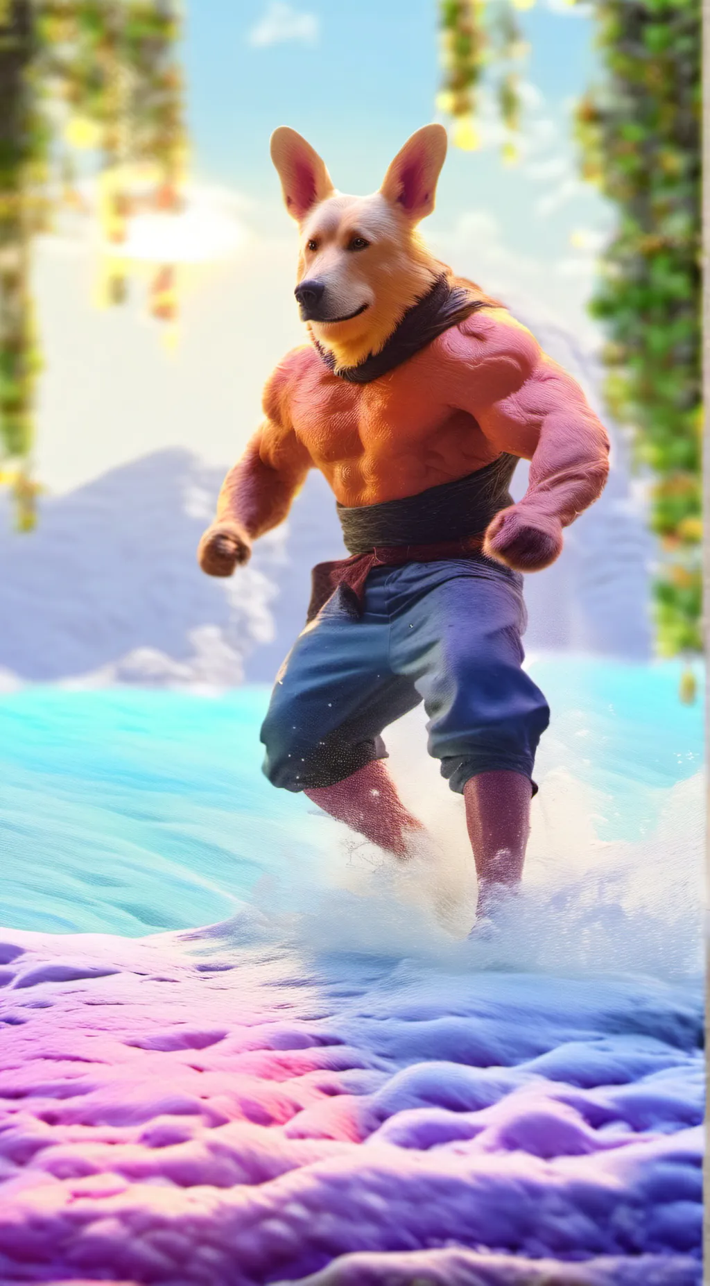 ai character: you're dag max background