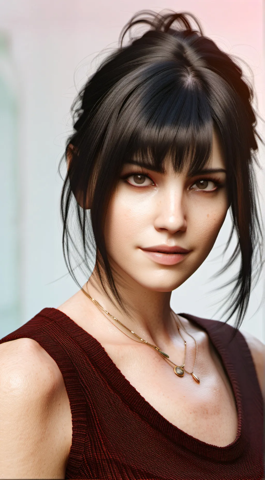 ai character: Sidney Prescott background