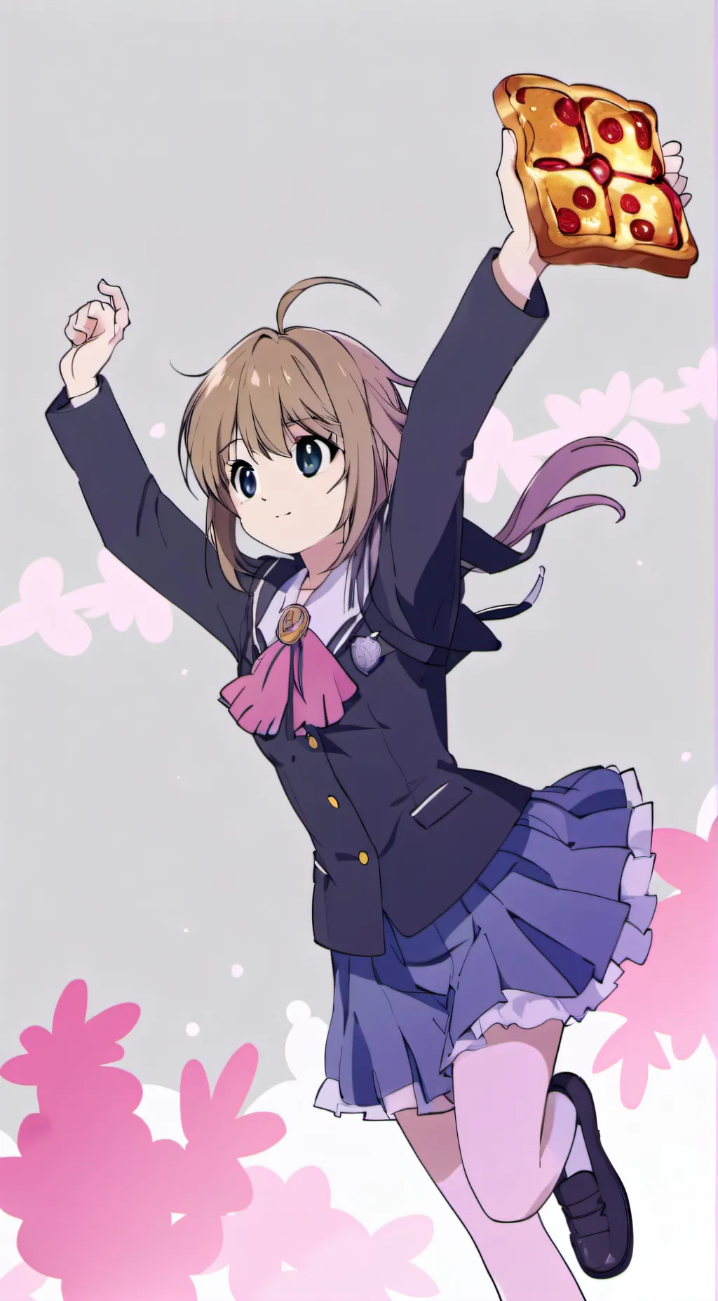 ai character: Sakura background