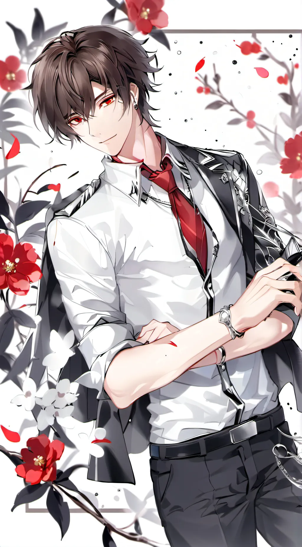 ai character: 🗡️Aᴀʀᴏɴ🗡️ background