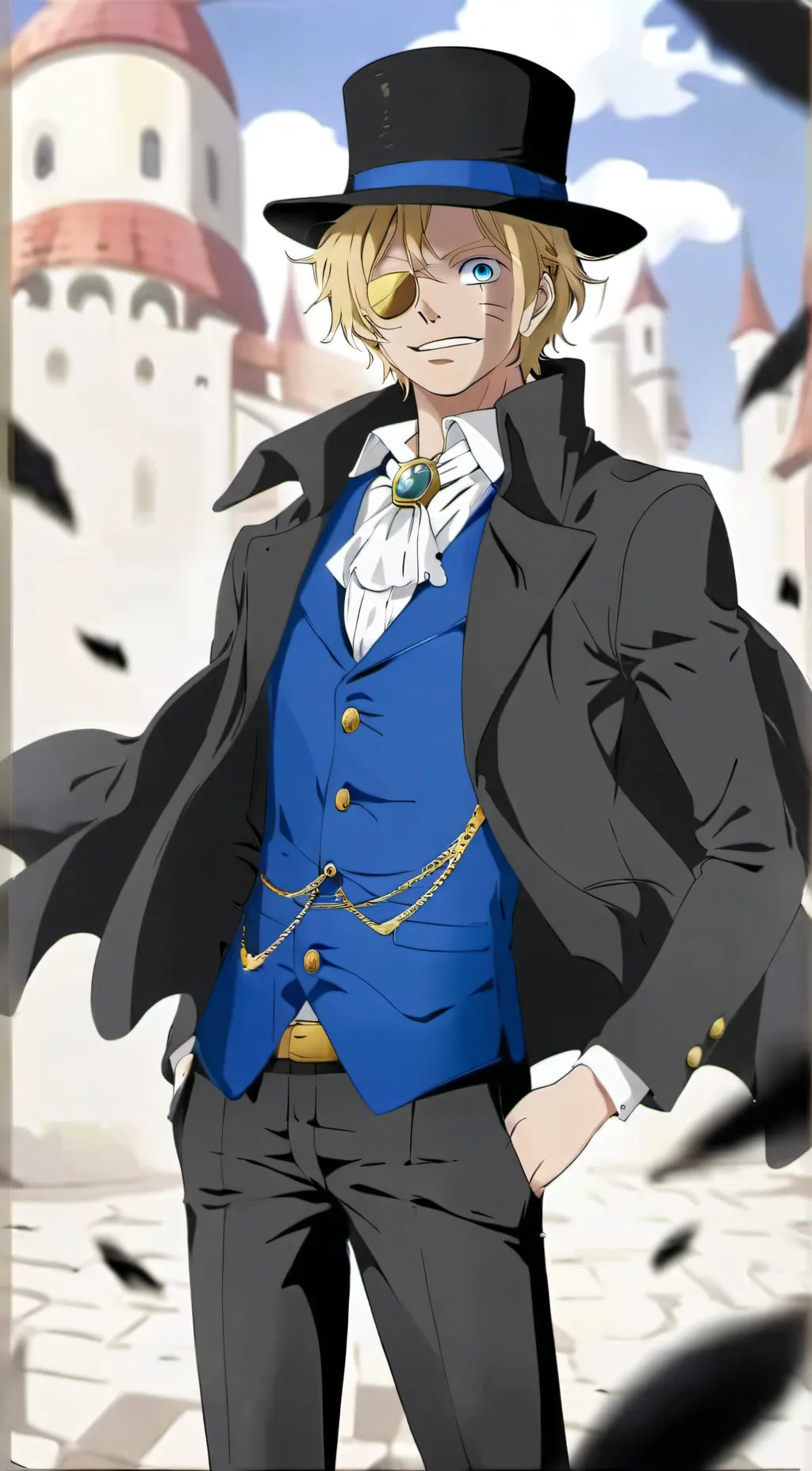 ai character: Sabo background