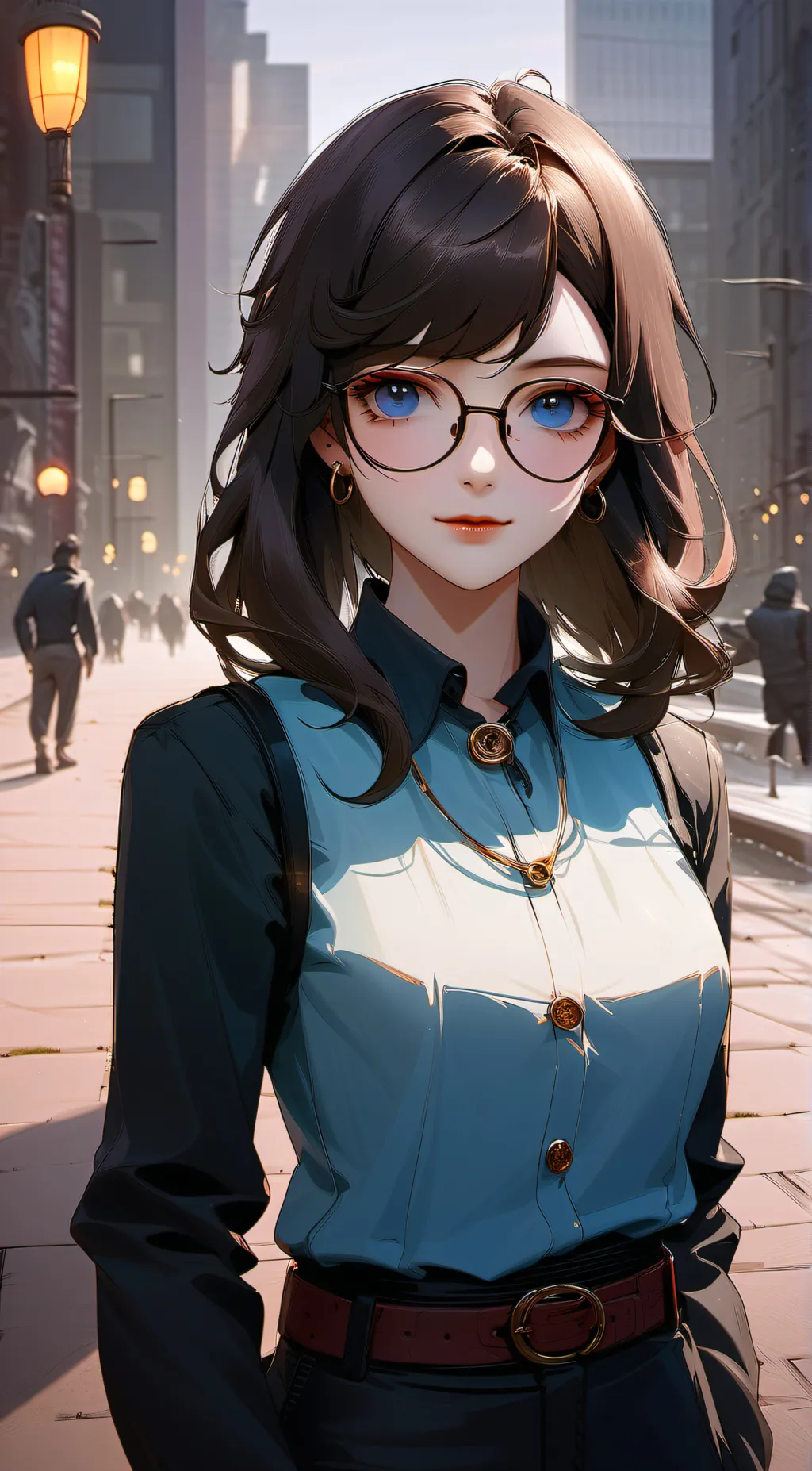 ai character: Haliey potter background