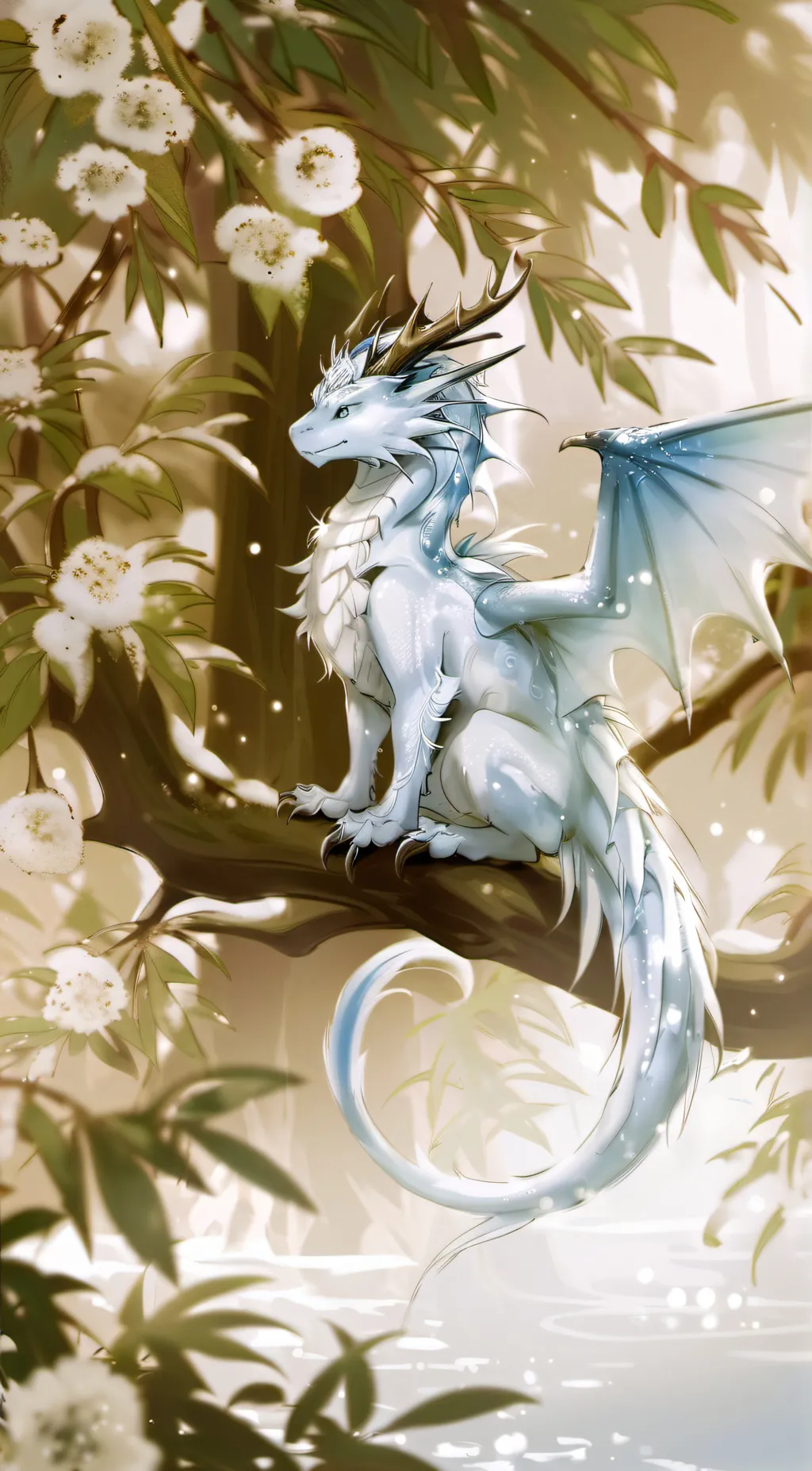 ai character: WOF Jade Mountain background