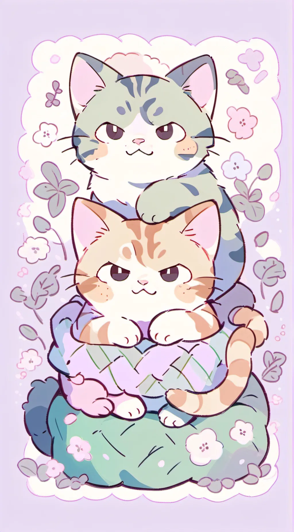 ai character: bkdk cats - Not a🛳 background