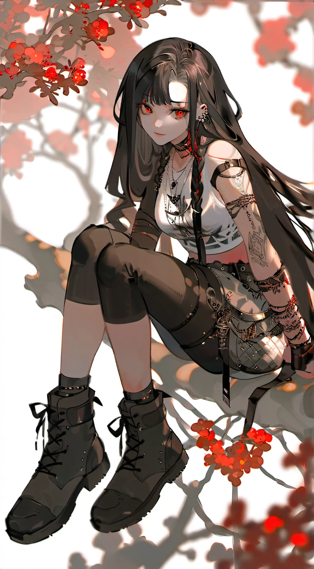 ai character: |•Hashino zukini•| background