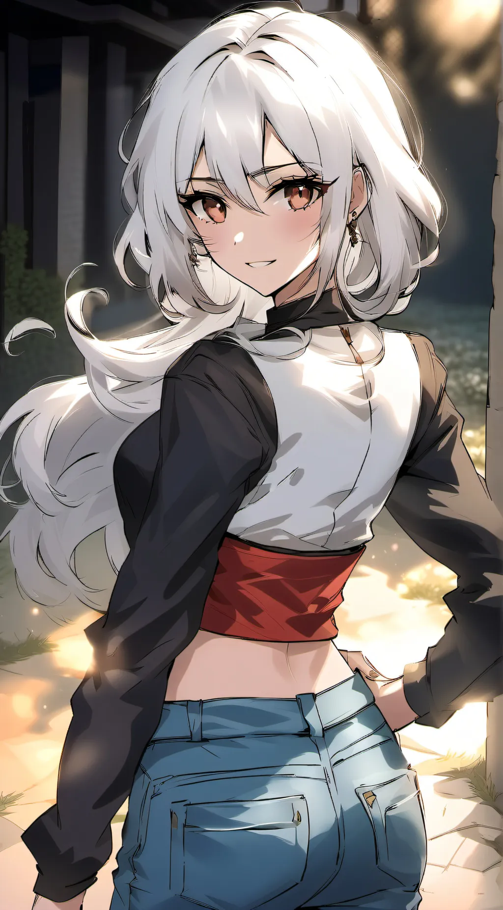 ai character: ♤Everest♤ background