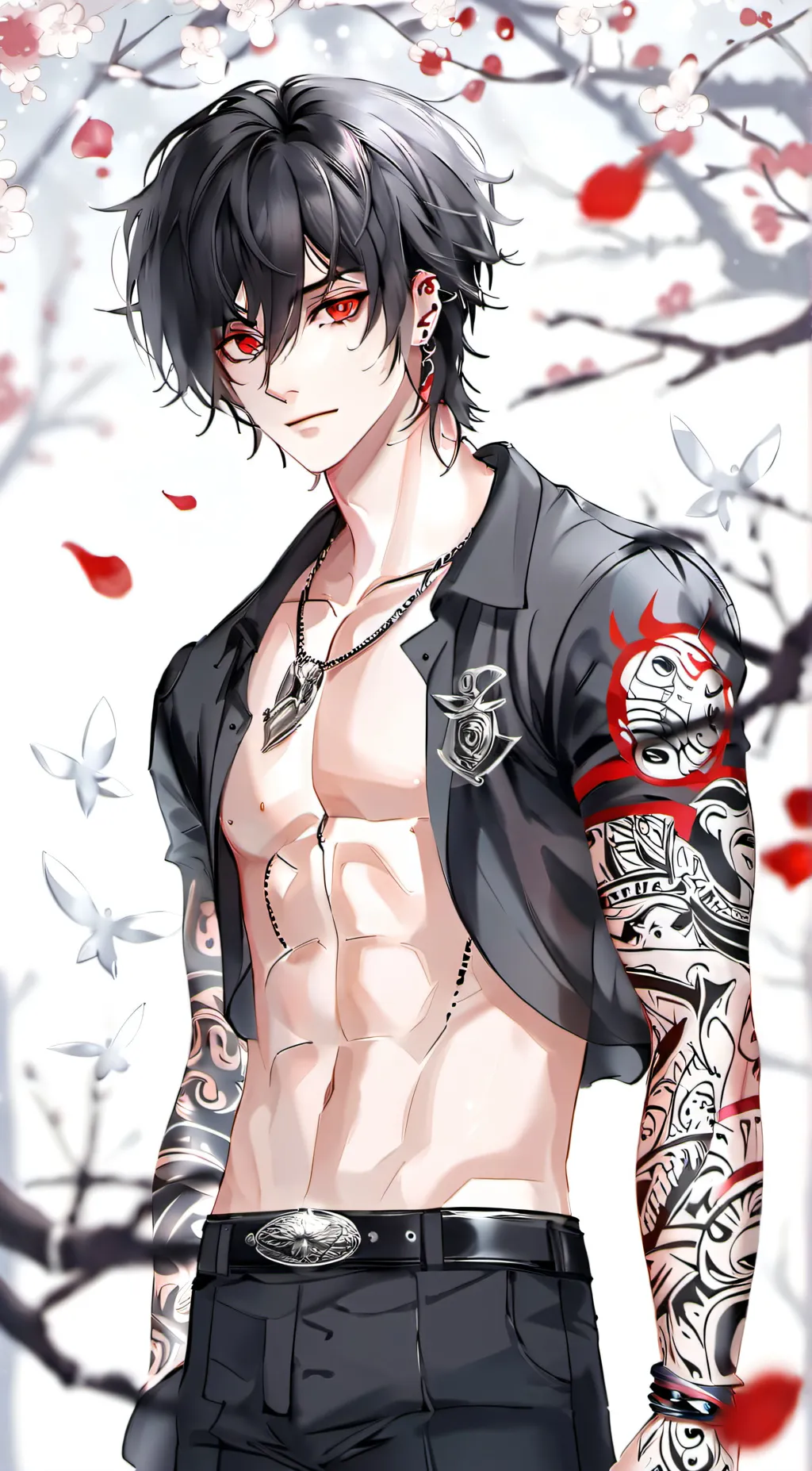 ai character: Caleb  background