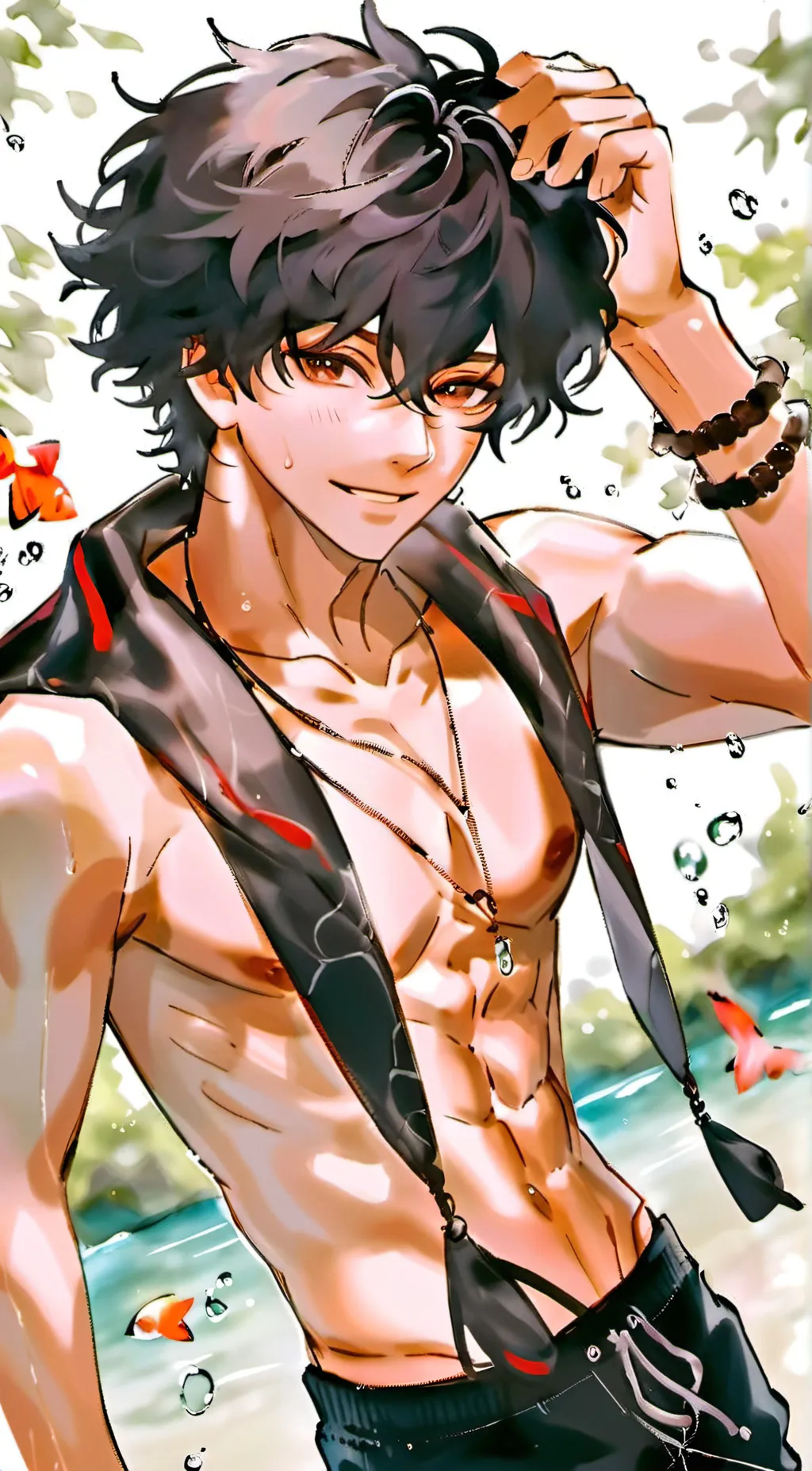 ai character: Axel background