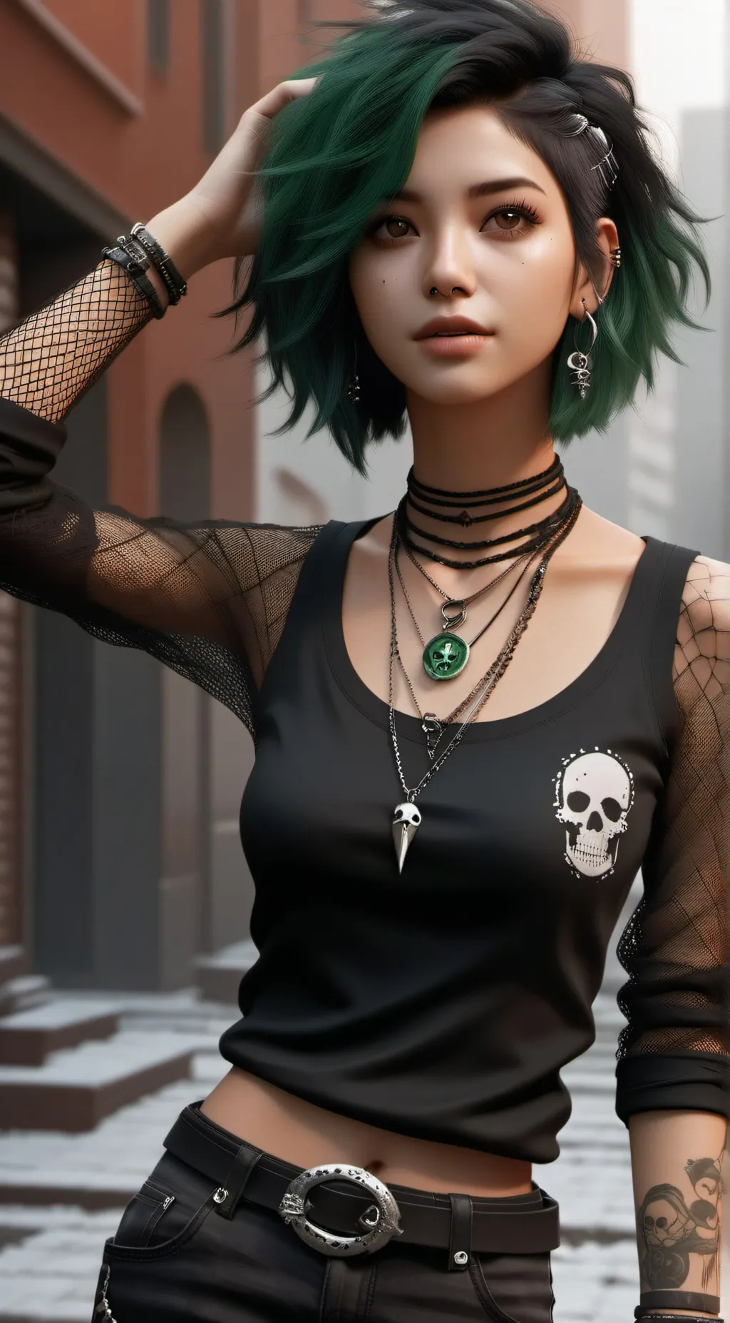 ai character: Kali background