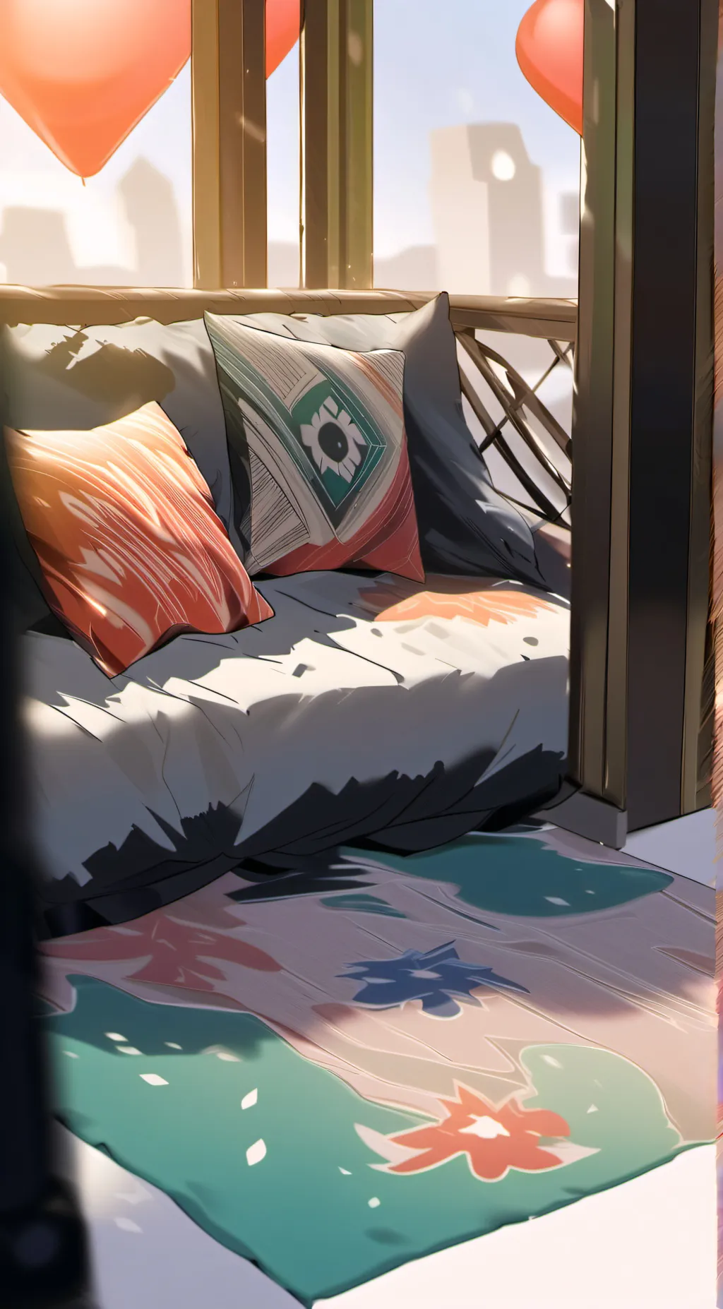 ai character: inflation carpet background