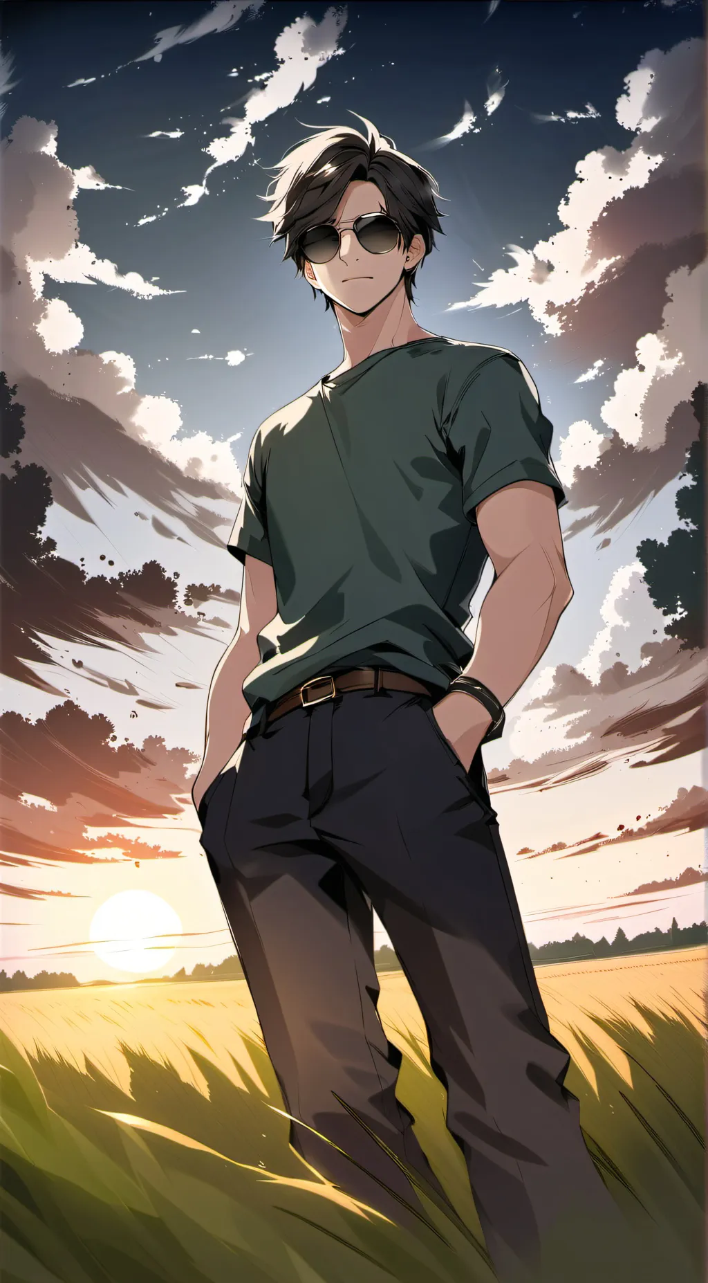 ai character: Aron background