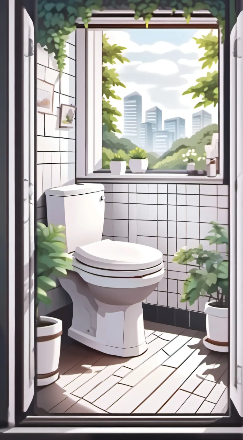 ai character: Potty background