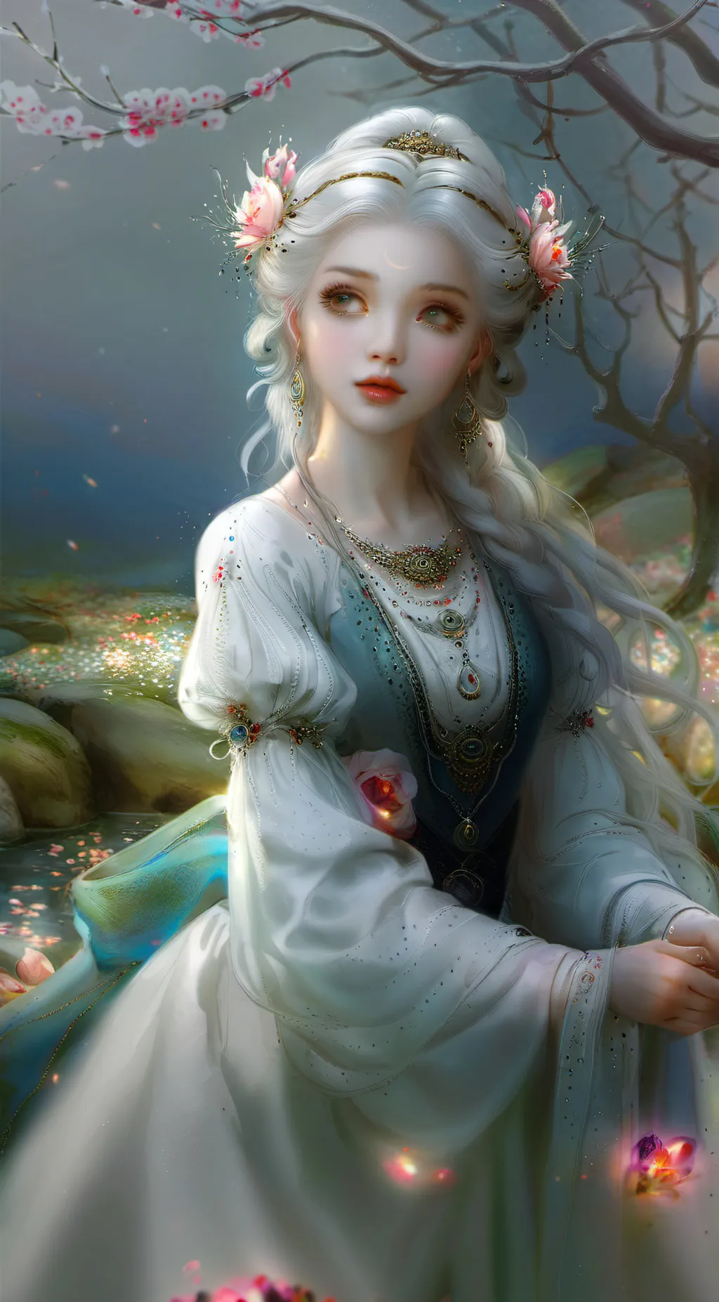 ai character: Xyra background