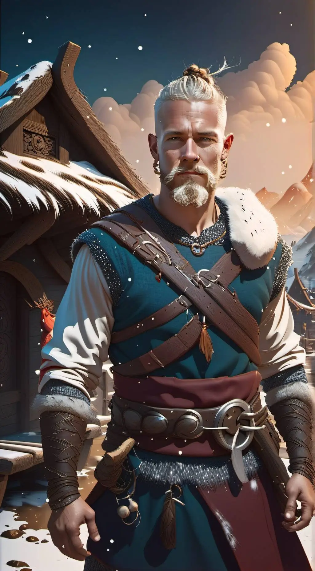 ai character: Brad background