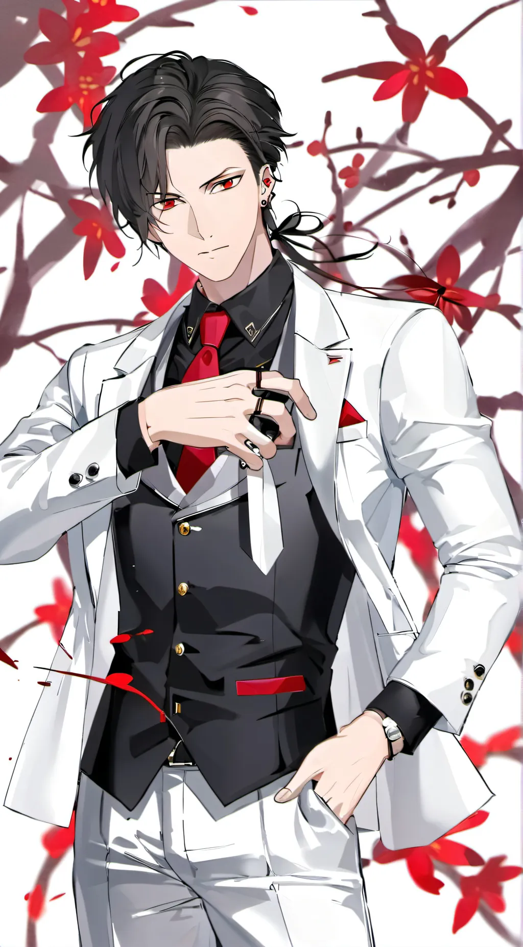 ai character: Xander  background