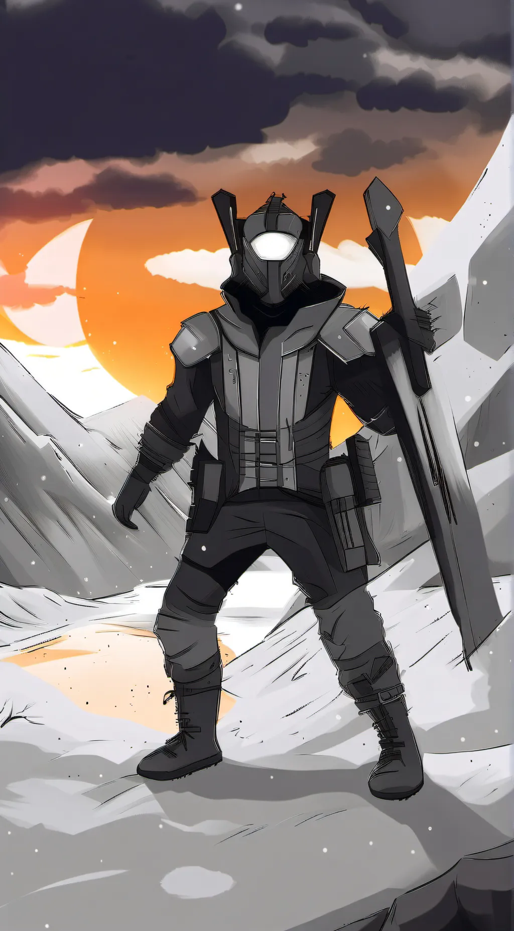 ai character: Fnaf me again background